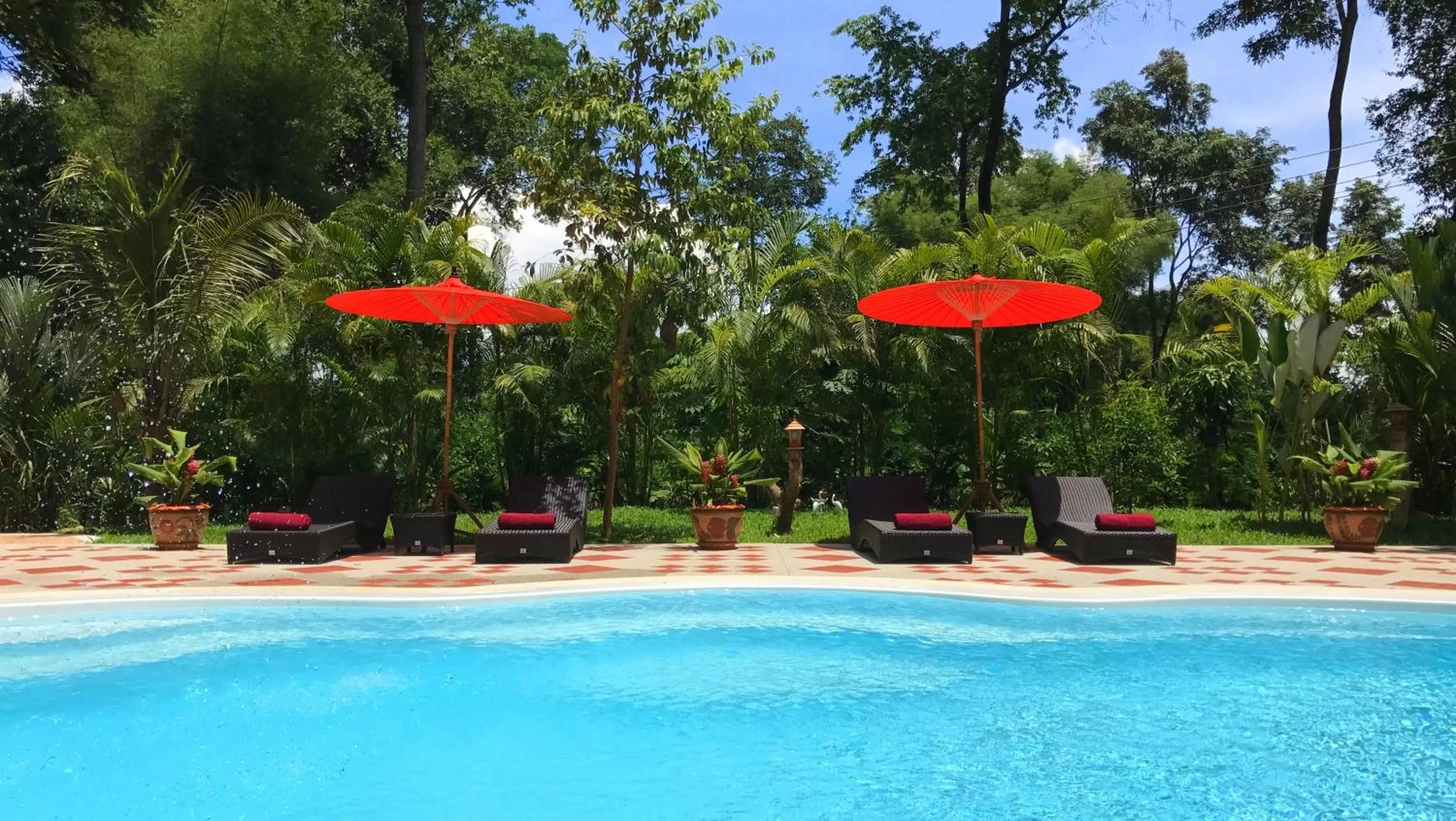 Swimming pool in Nan Seasons Boutique Resort