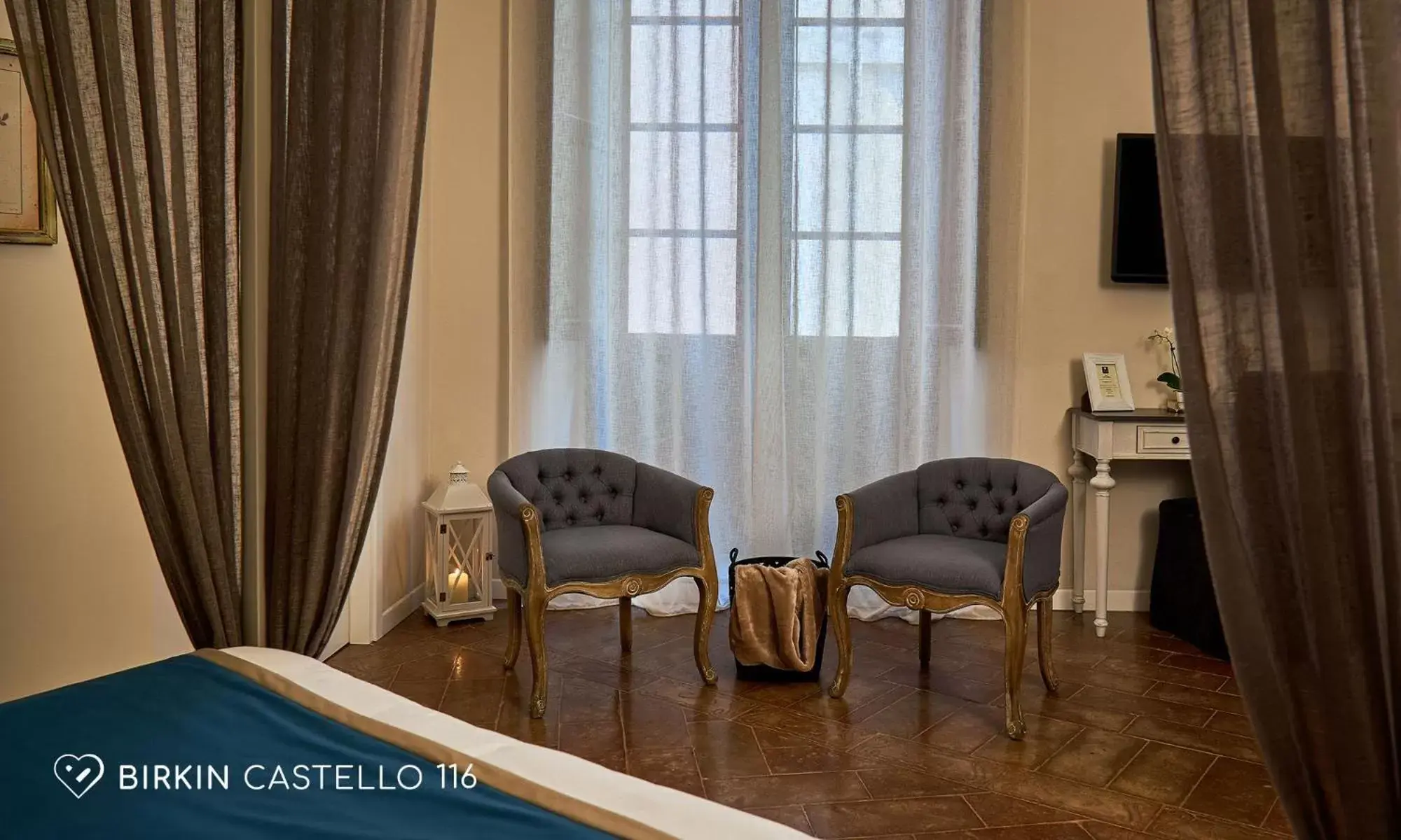 Decorative detail, Seating Area in Albergo Diffuso Birkin Castello