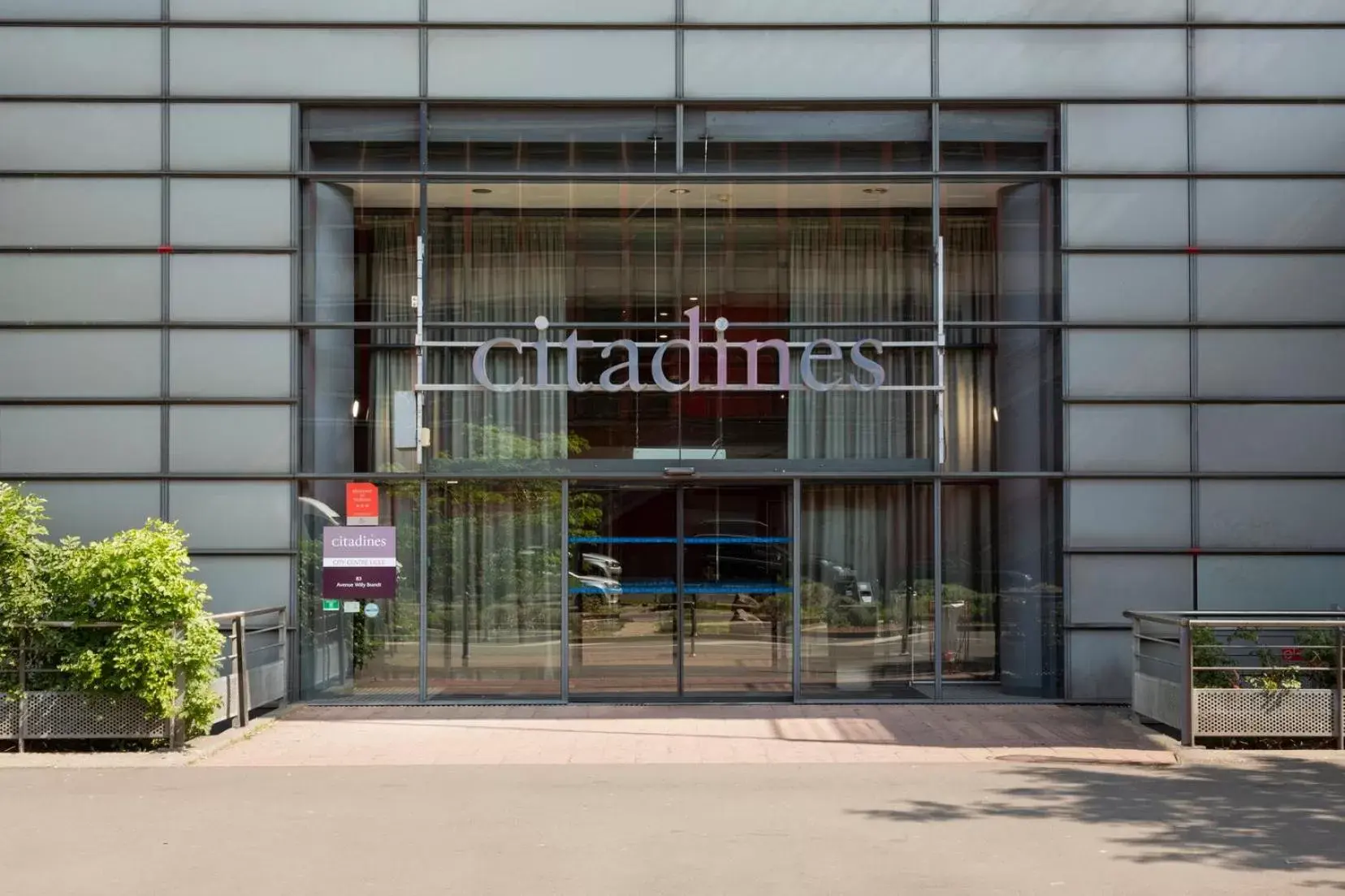 Facade/entrance in Citadines City Centre Lille