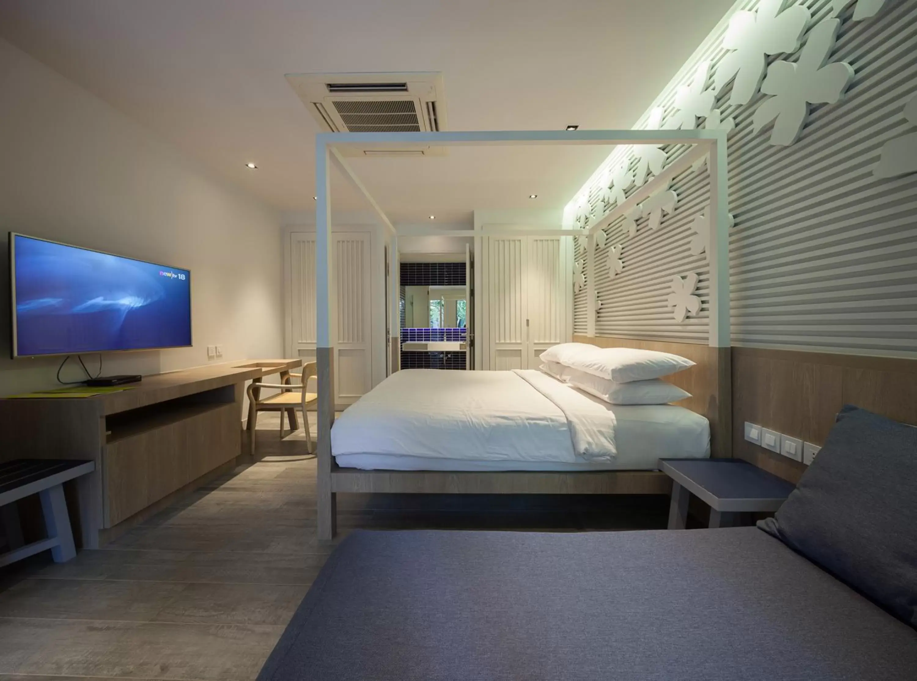 Bedroom, Bed in Bann Pantai Resort