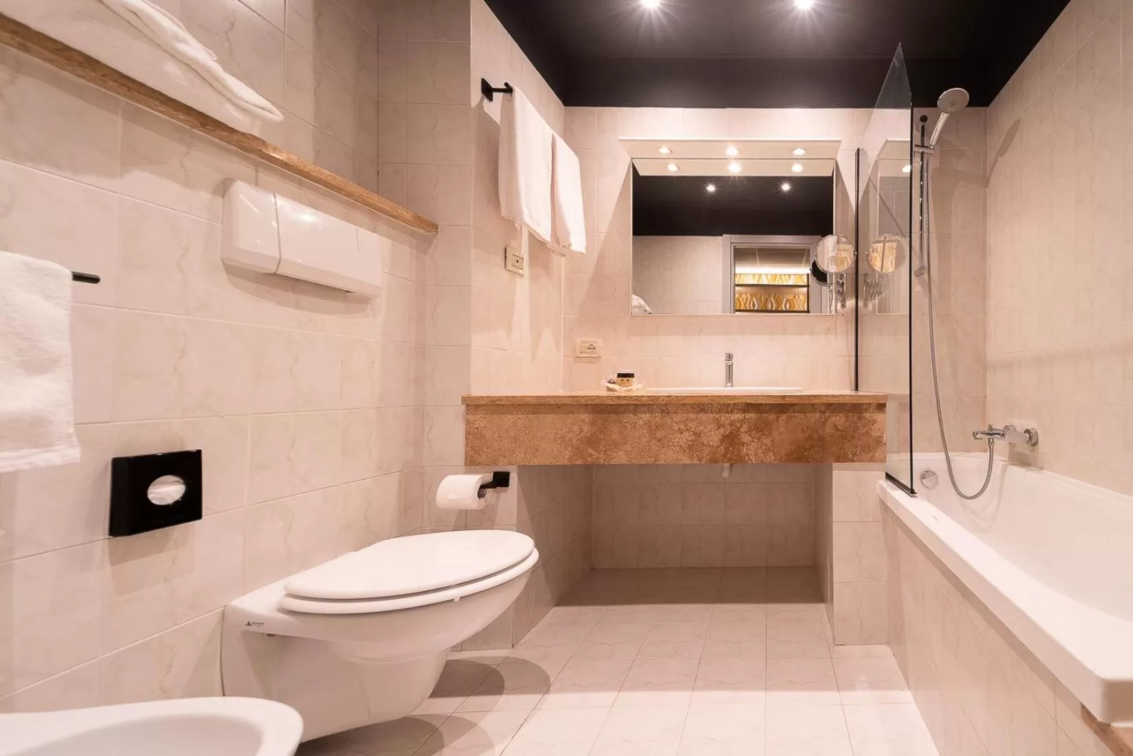 Toilet in Hilton Garden Inn Bologna North