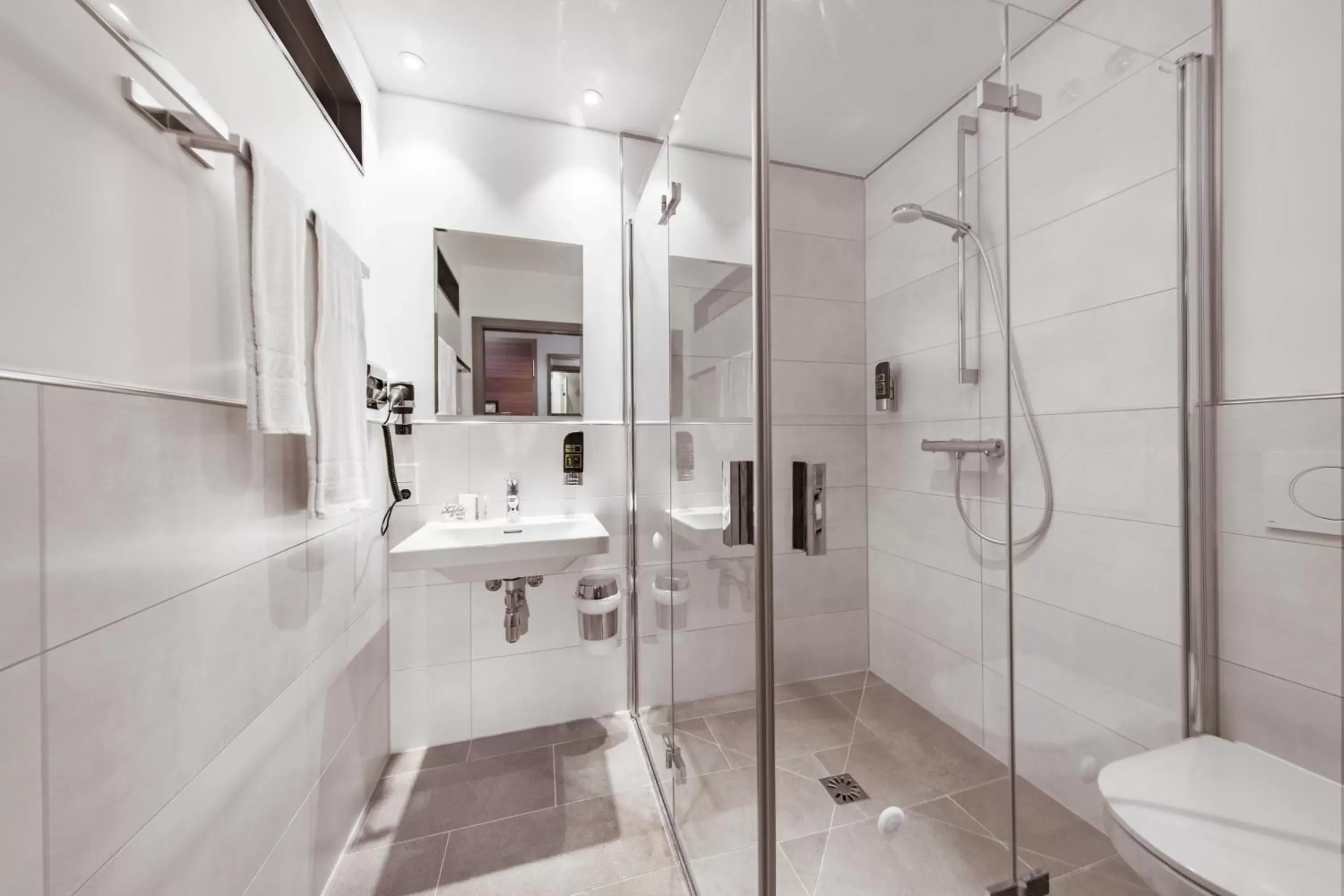 Bathroom in Maison Schiller by DesignCity Hotels