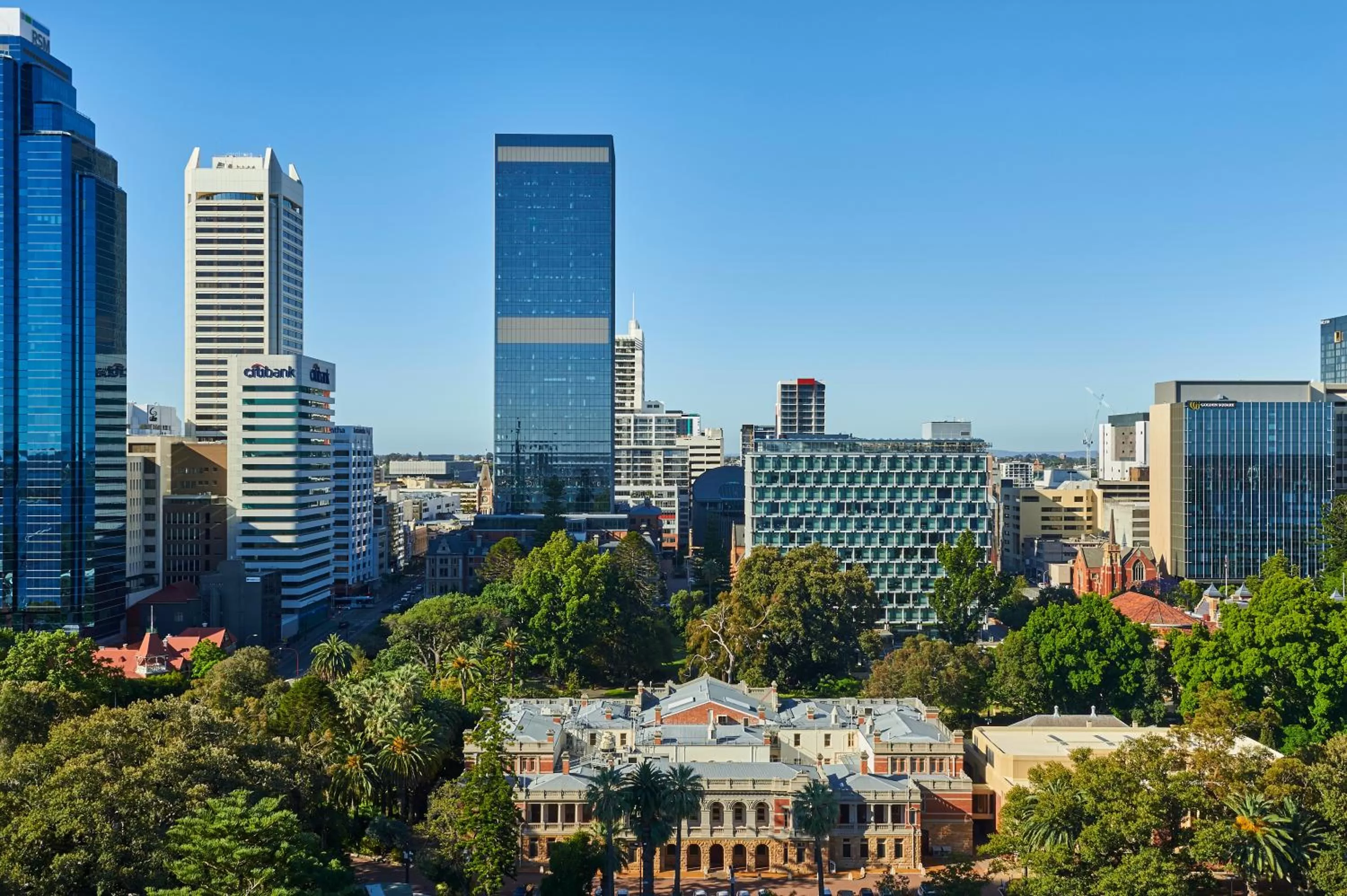 City view in Doubletree By Hilton Perth Waterfront