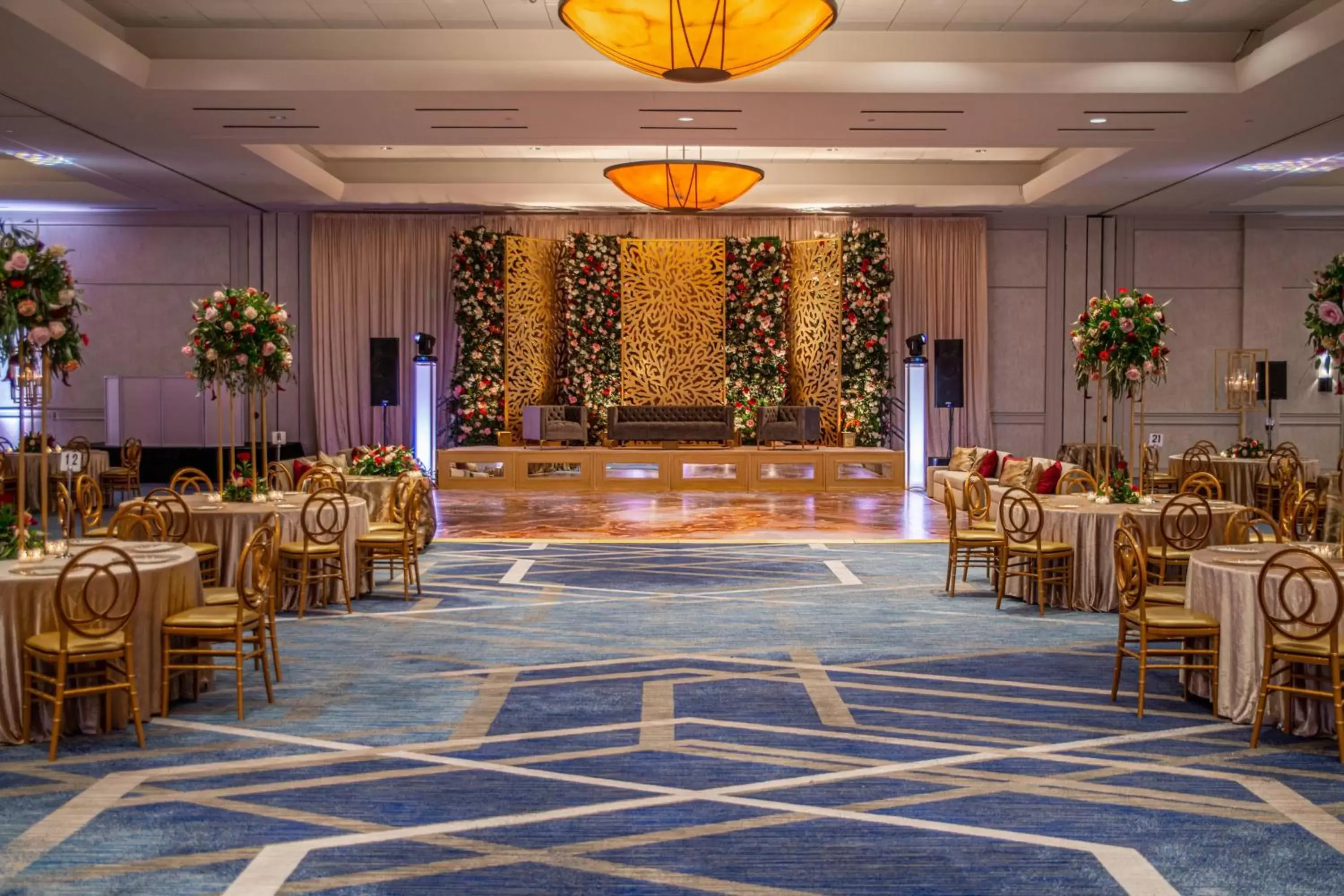 Lobby or reception, Restaurant/Places to Eat in The Woodlands Waterway Marriott Hotel and Convention Center