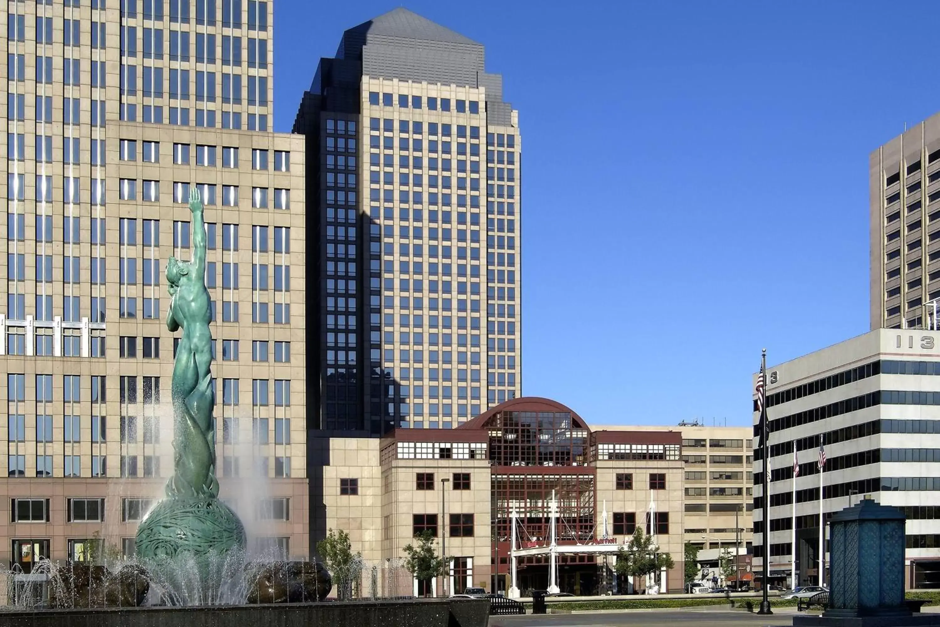 Property Building in Cleveland Marriott Downtown at Key Tower