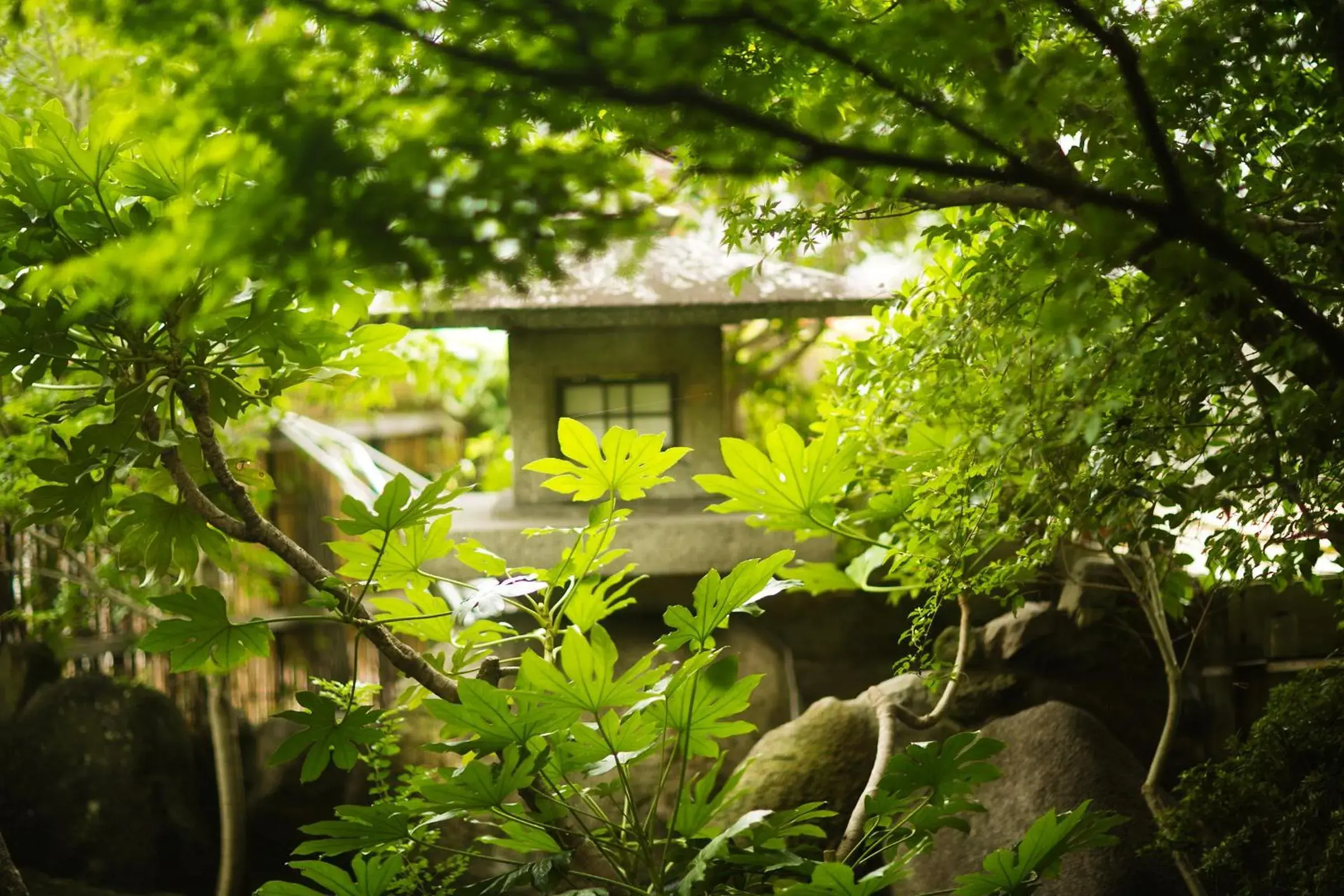 Decorative detail, Property Building in Ryokan Nishi-no-Miyabi Tokiwa