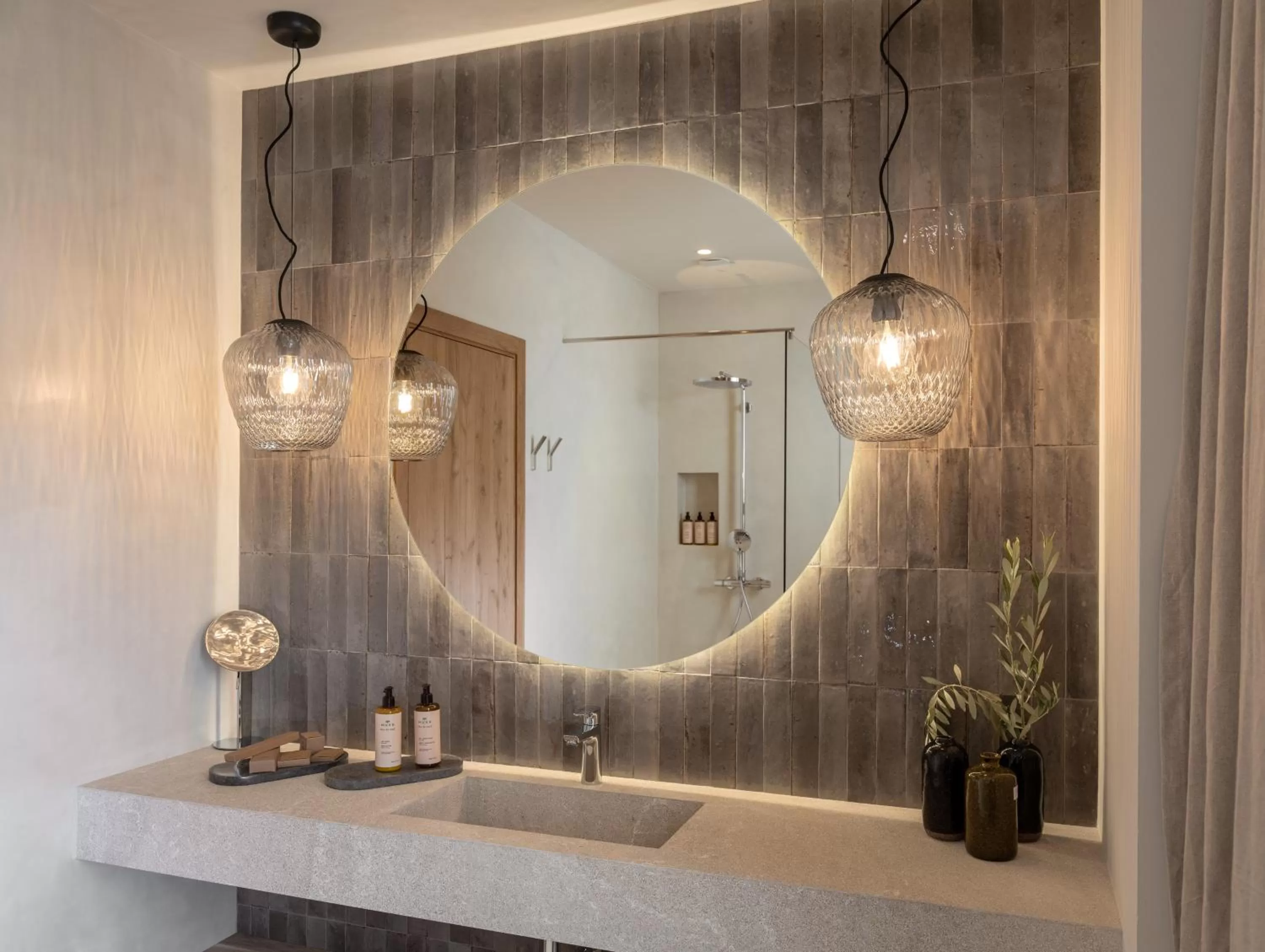 Bathroom in Can Verí Suites