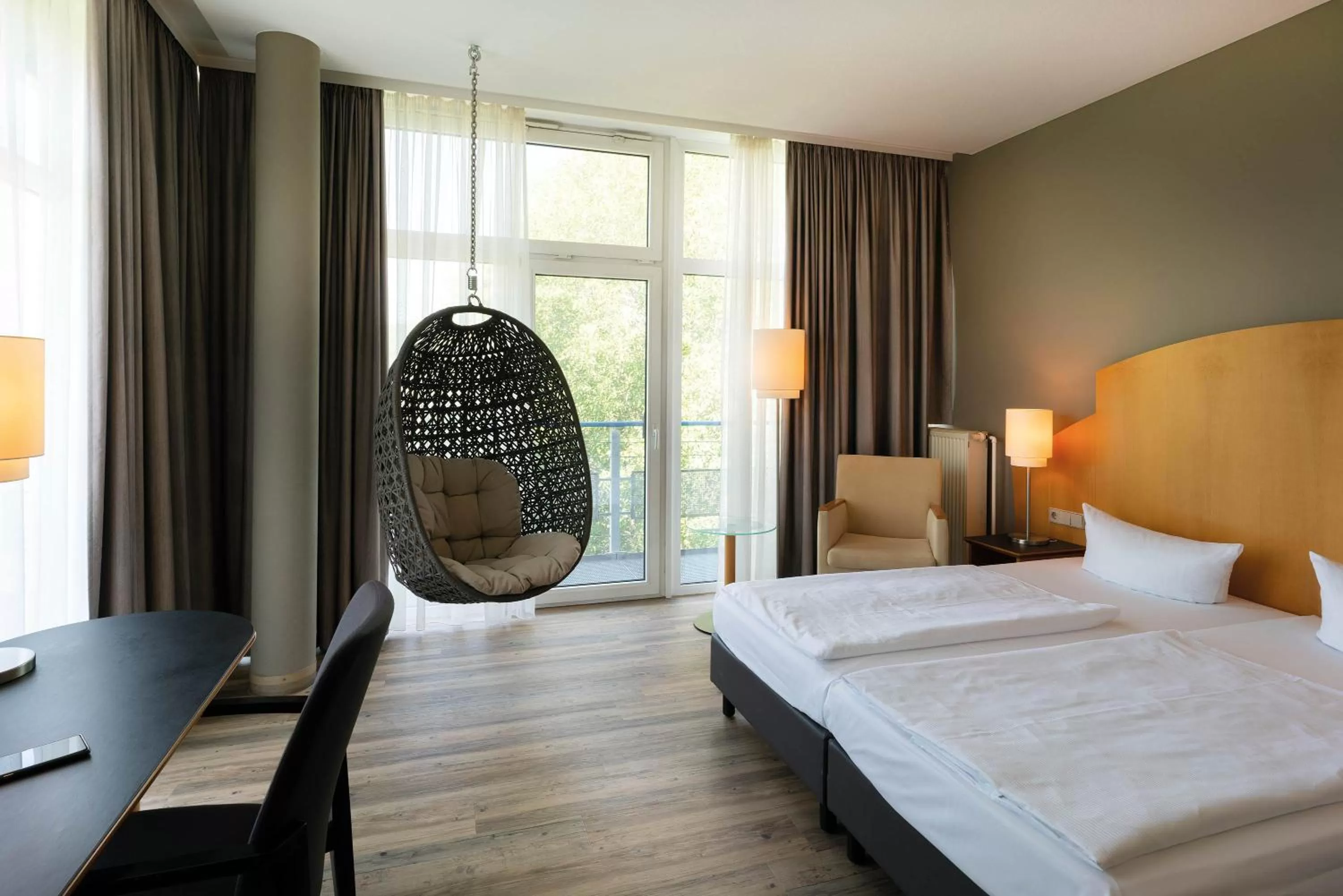 Bed in Seminaris Hotel Potsdam Griebnitzsee