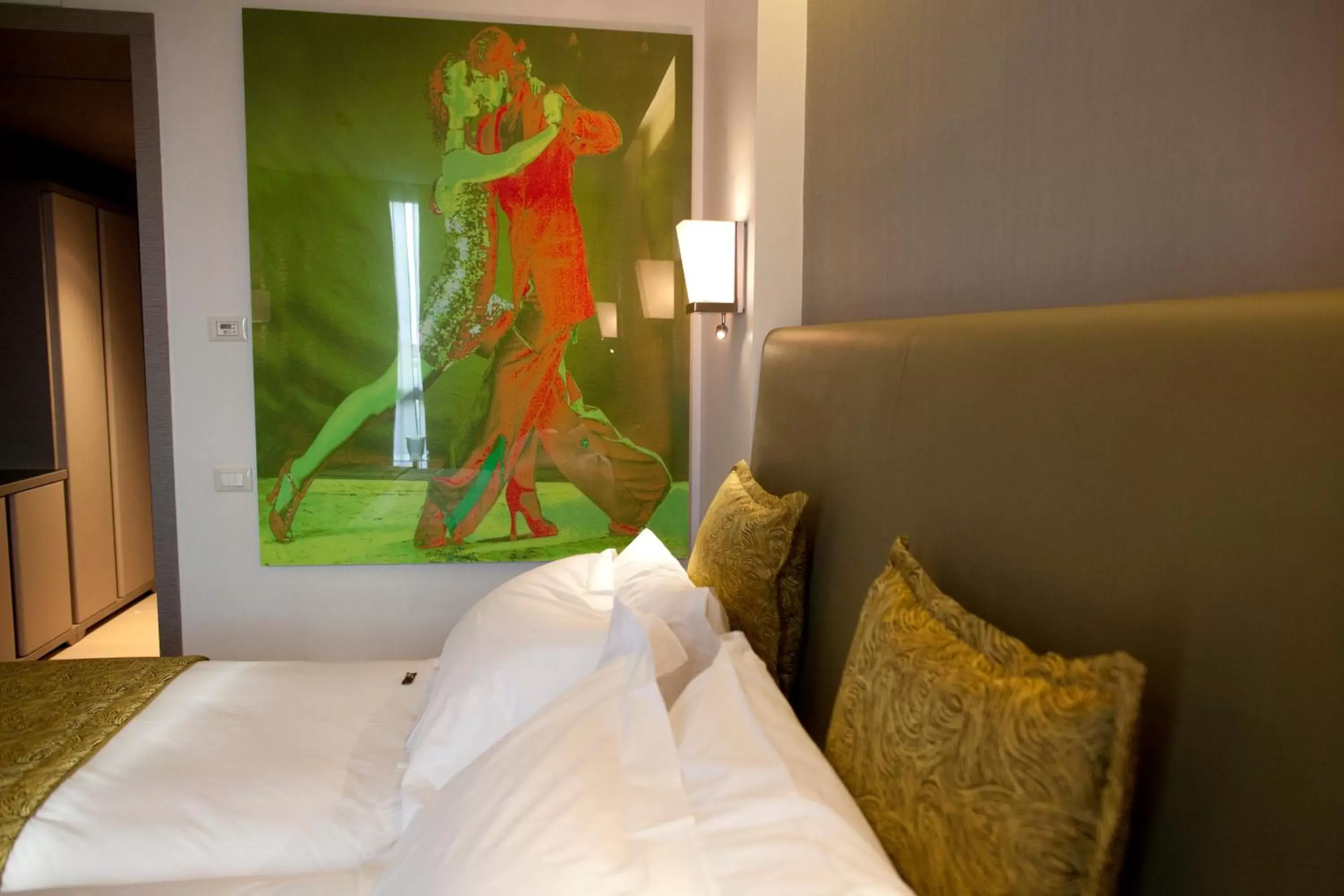 Decorative detail, Bed in Crowne Plaza Verona Fiera by IHG Decorative detail, Bed in Crowne Plaza Verona Fiera by IHG