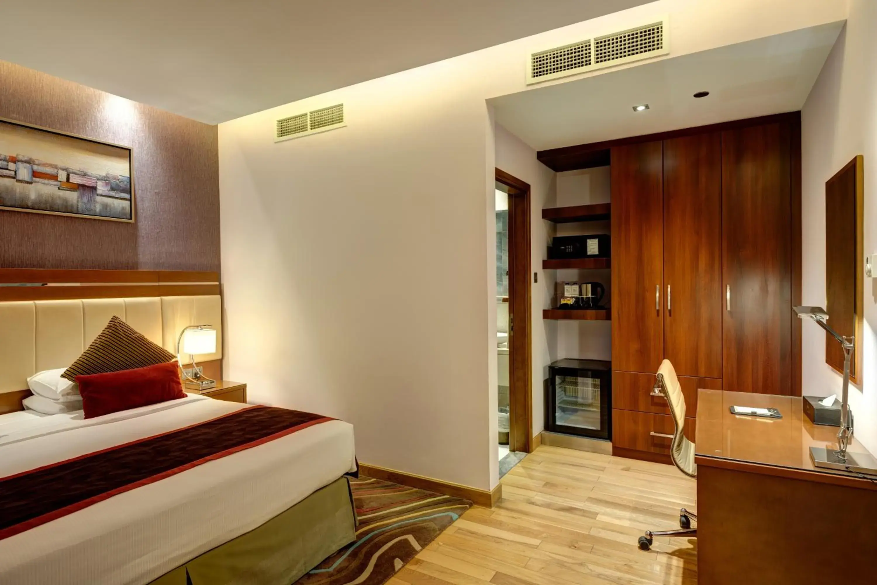 Bed in Rose Park Hotel - Al Barsha, Opposite Metro Station