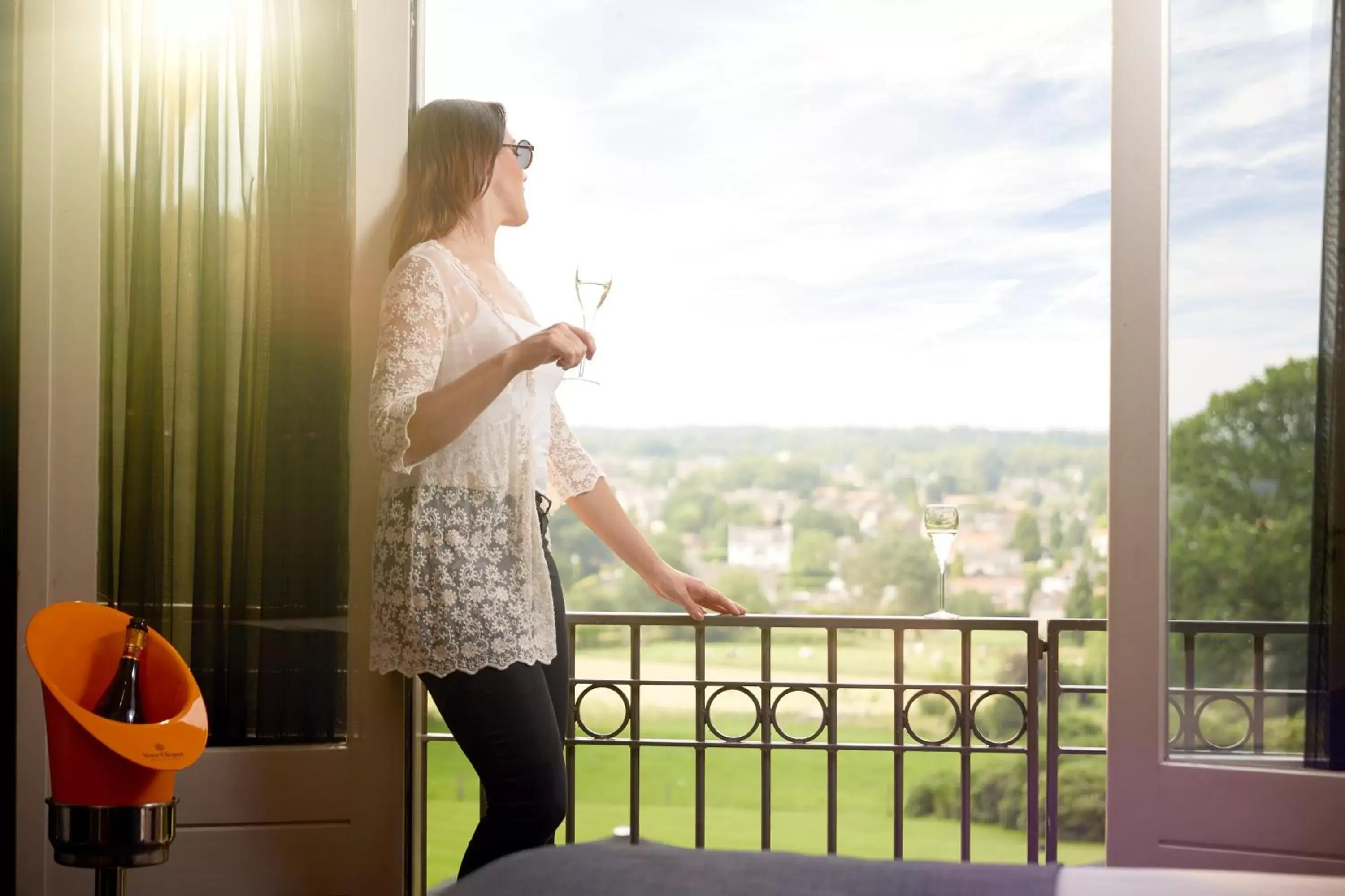 View (from property/room), Staff in Hotel Restaurant De Wolfsberg