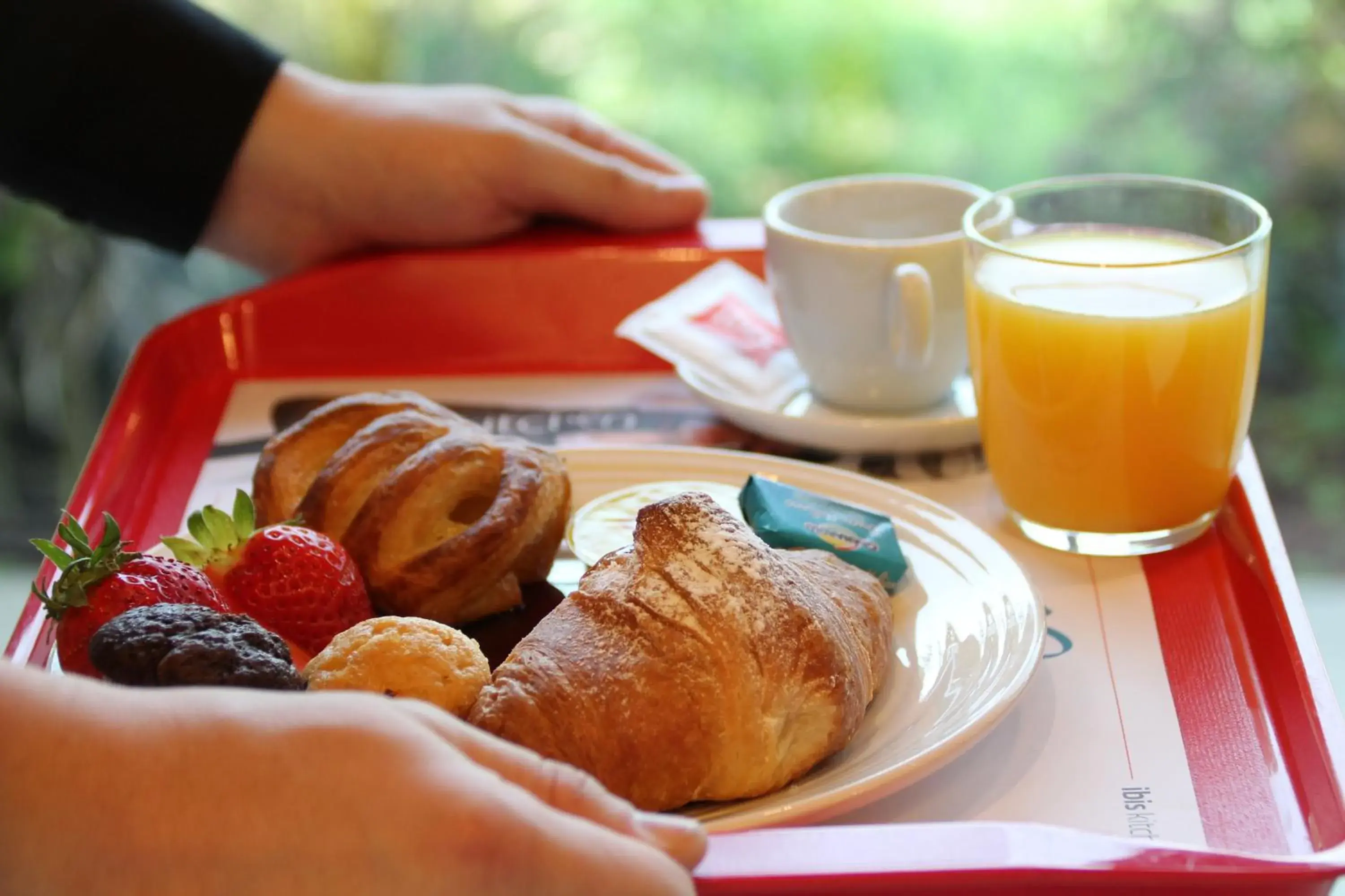 American breakfast, Breakfast in Ibis Milano Fiera