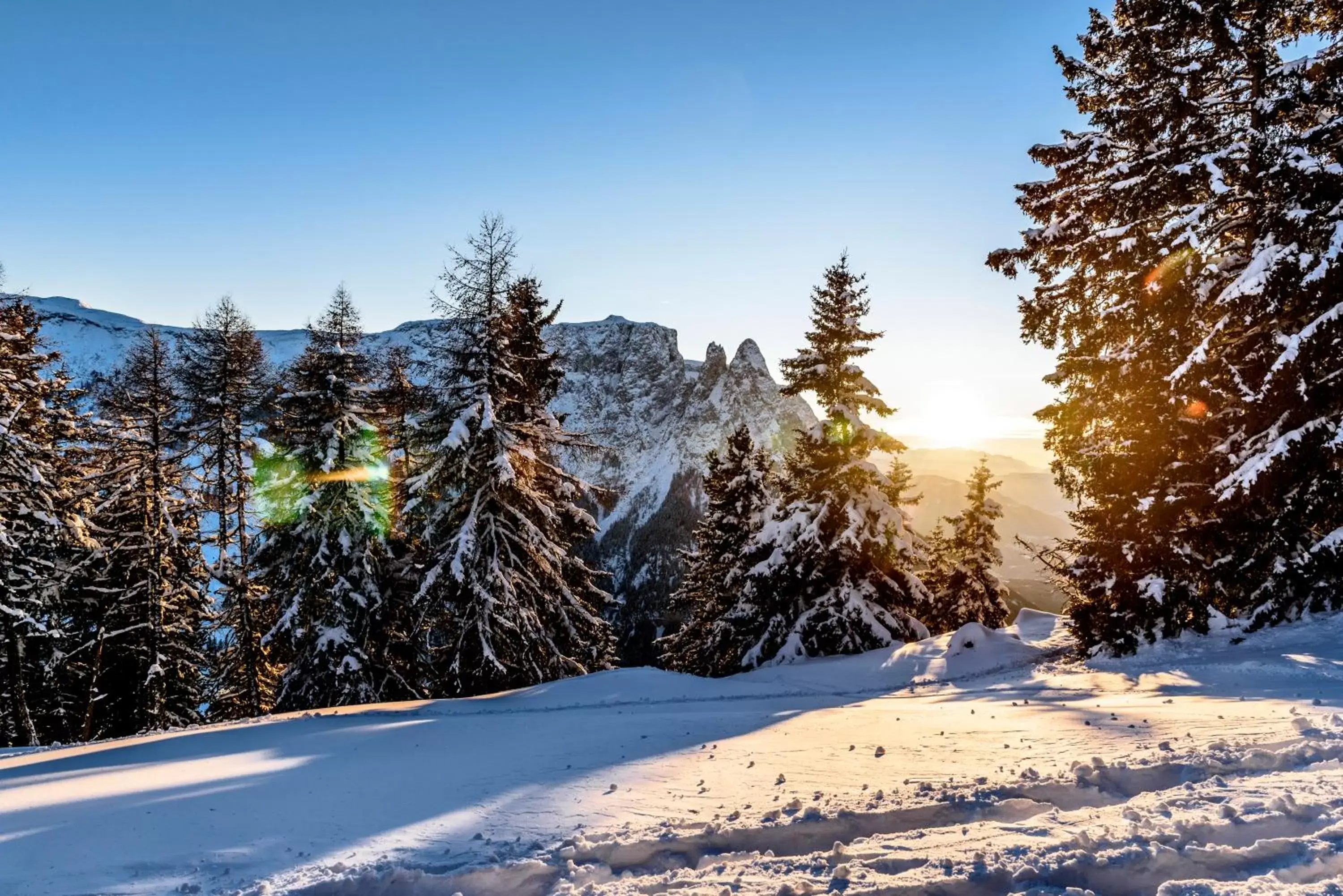 Natural landscape, Winter in Bad Ratzes