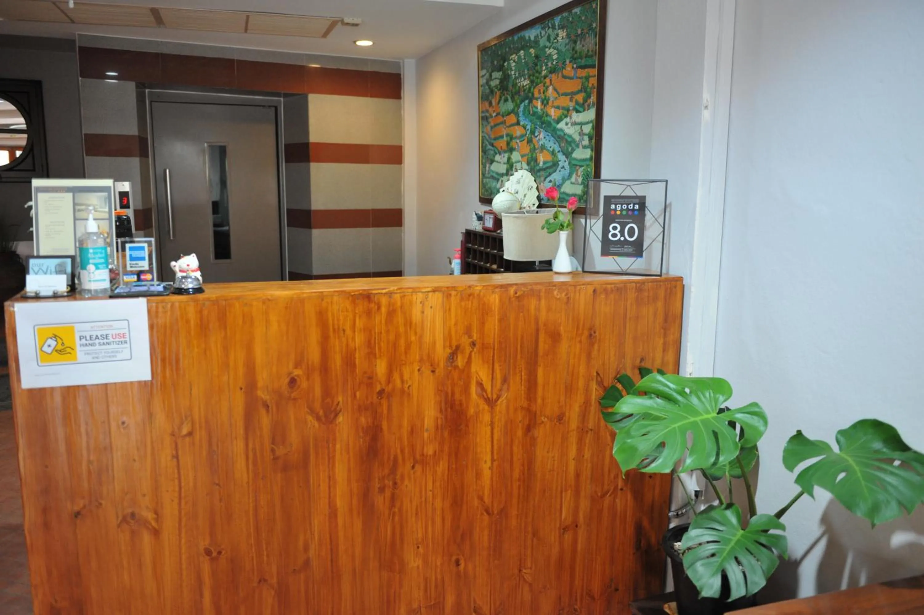 Lobby or reception in Drop Inn Bangkok