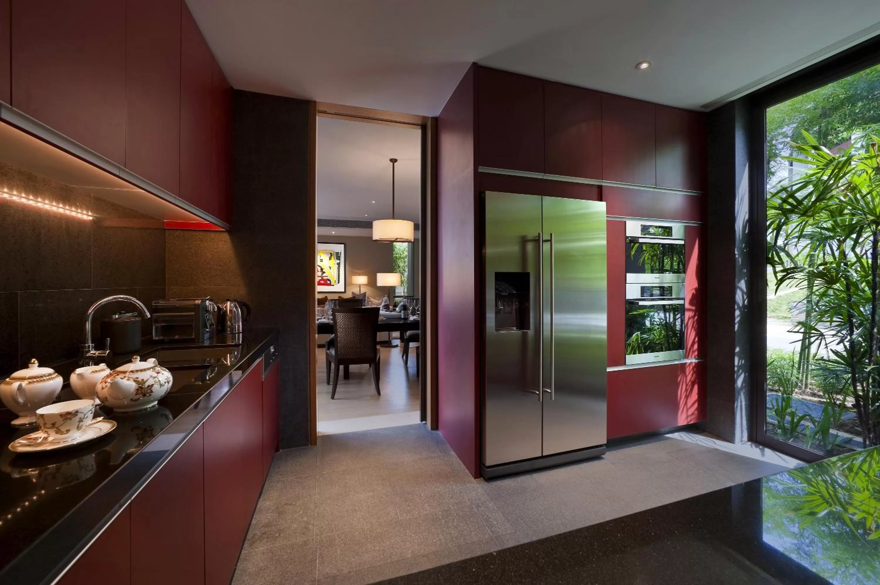Kitchen or kitchenette in Capella Singapore