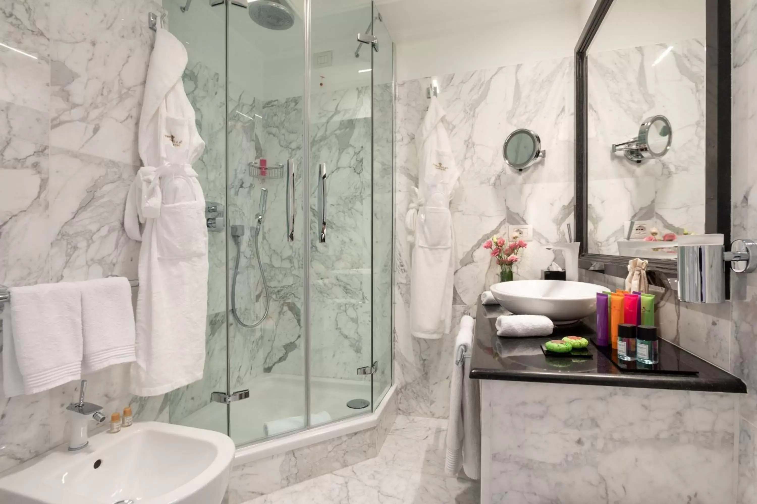 Bathroom in Ortea Palace Hotel, Sicily, Autograph Collection