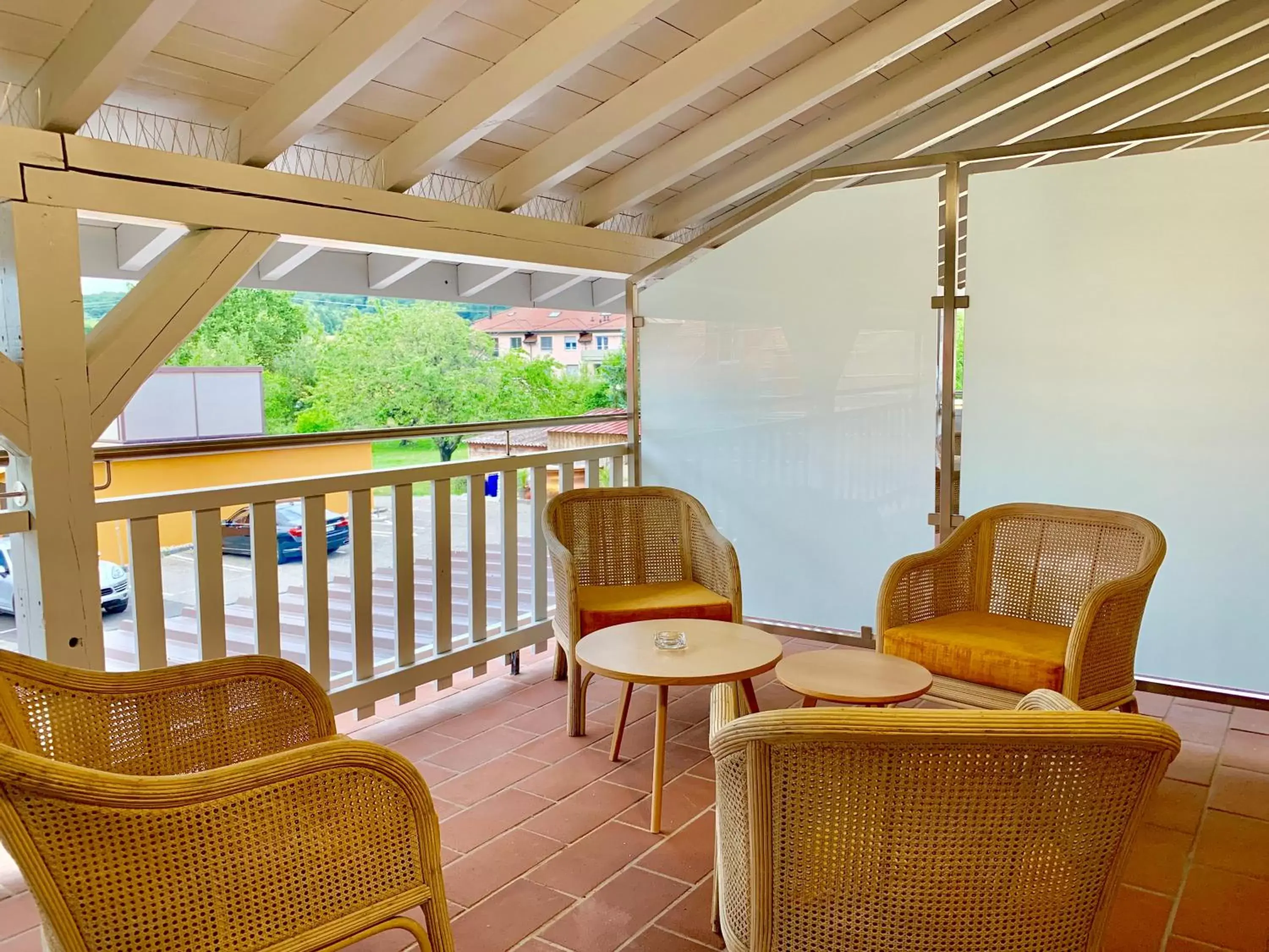 Balcony/Terrace, Seating Area in Hotel Adore