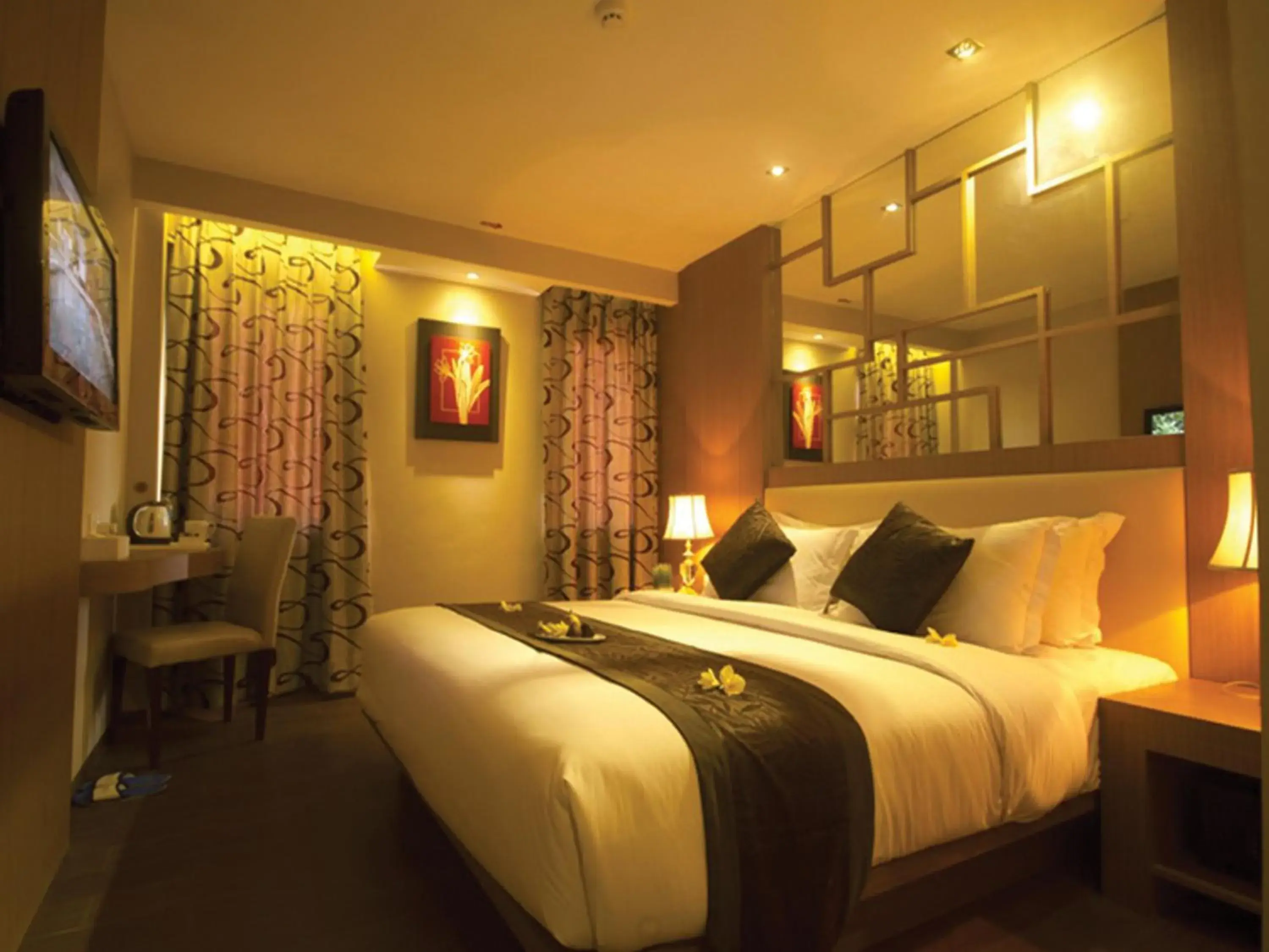 Bedroom, Bed in Serela Kuta by KAGUM Hotels