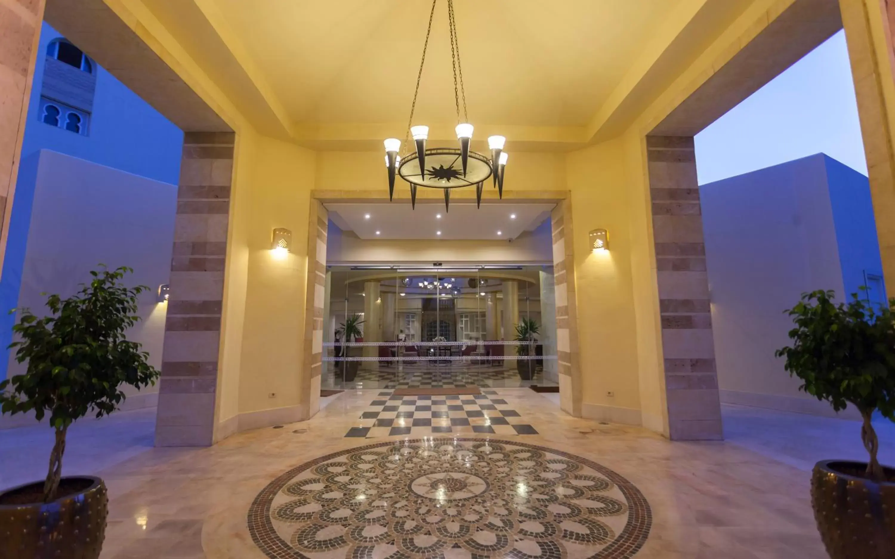 Facade/entrance in Hotel Marhaba Club