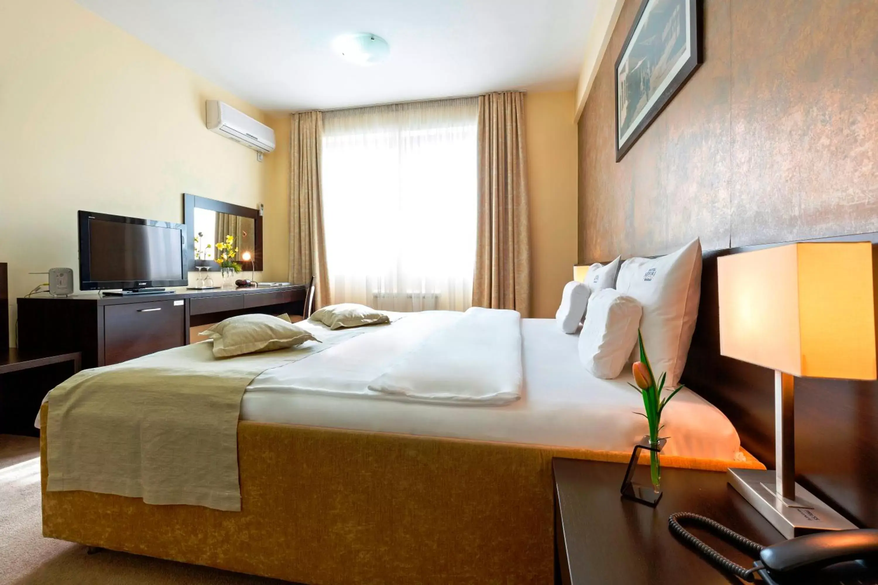 Bed, Room Photo in Garni Hotel Nevski