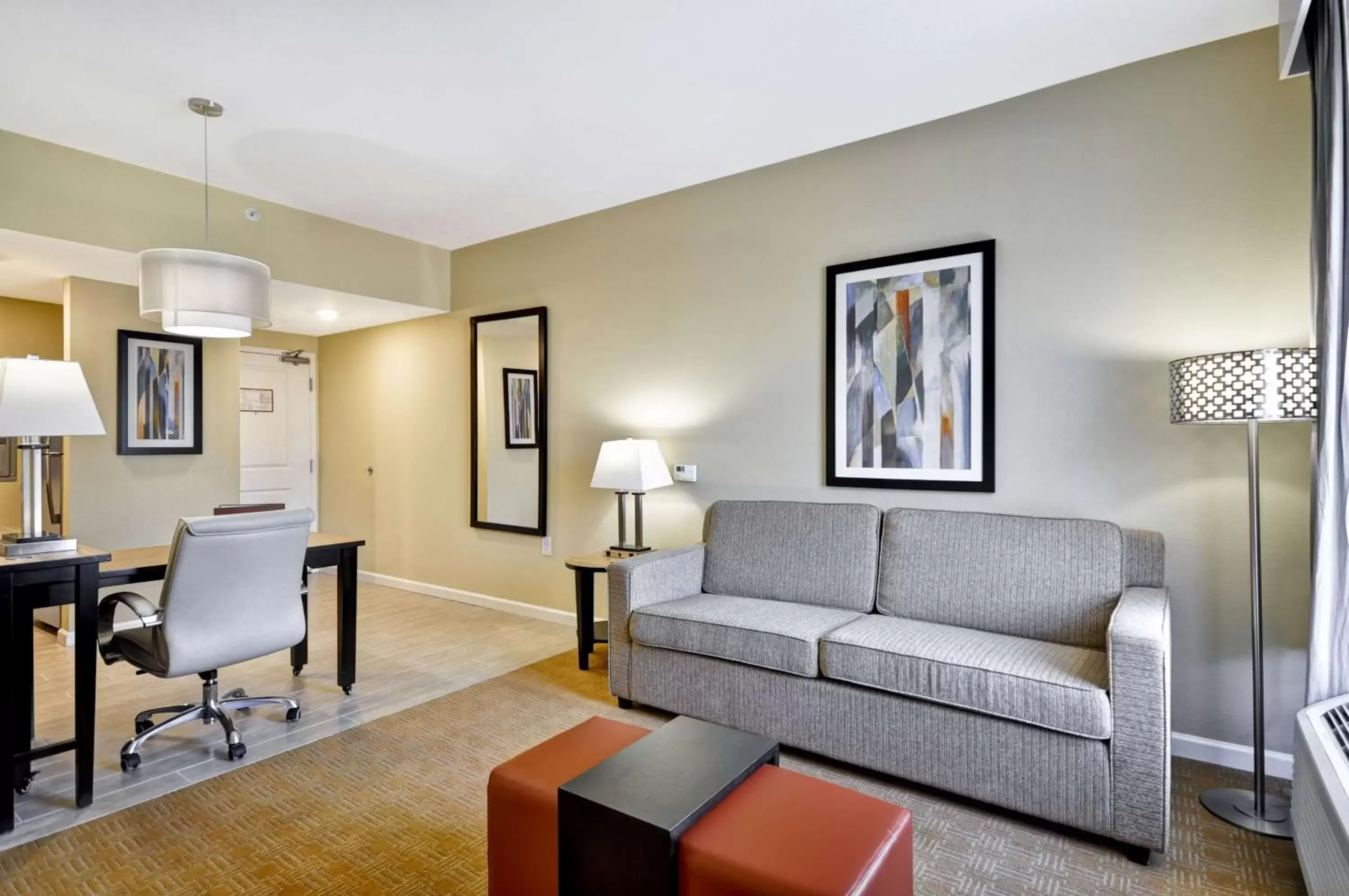 Bedroom, Seating Area in Homewood Suites By Hilton Augusta Gordon Highway