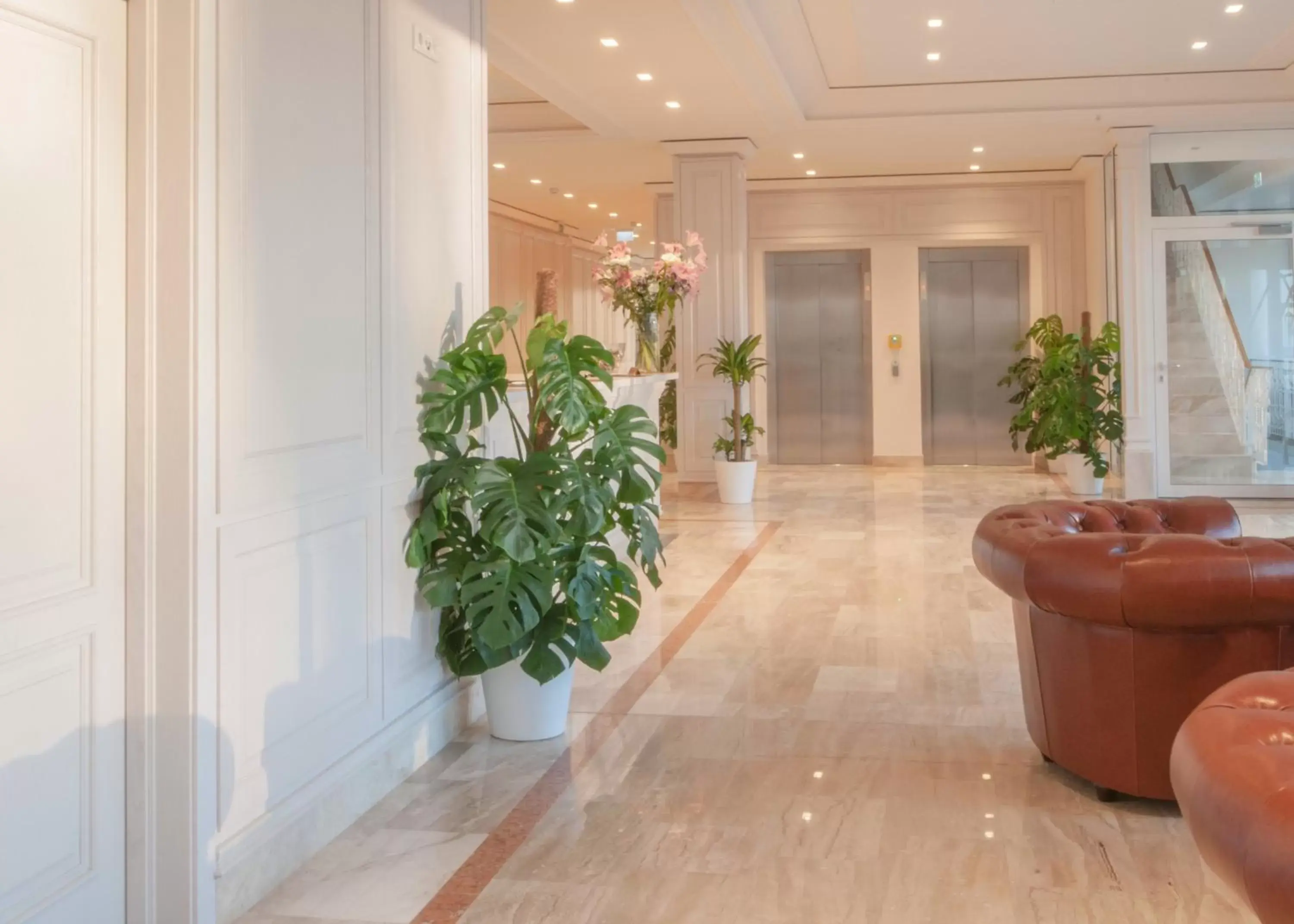 Lobby or reception, Bathroom in Grand Hotel Palladium