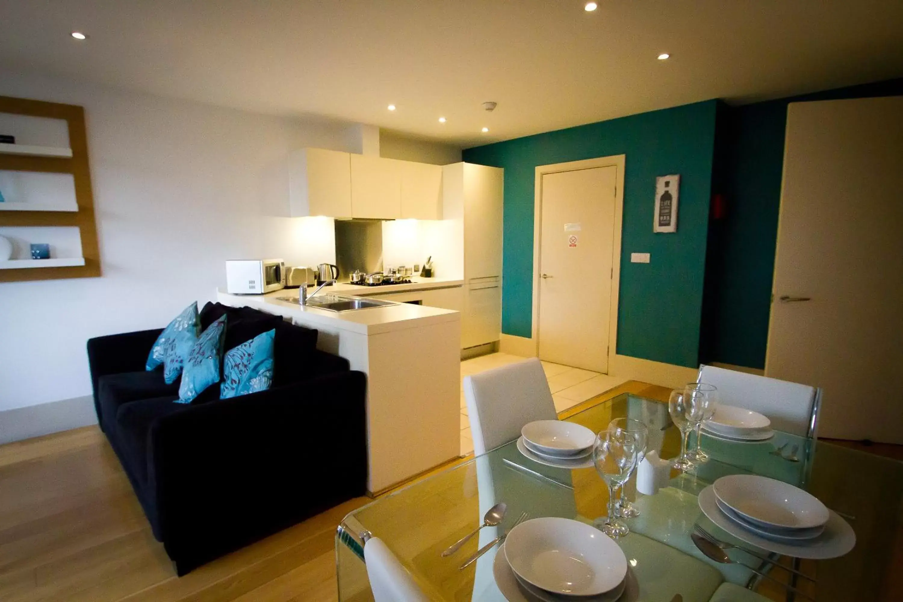 Dining Area in Merchant Quarters Apartments