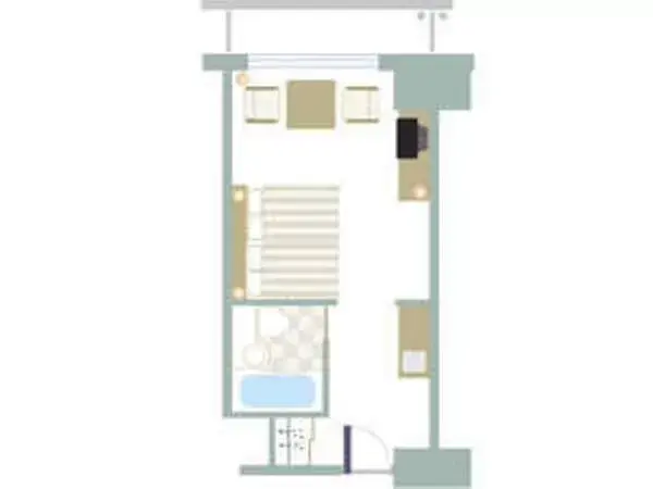 Floor Plan in The Beach Tower Okinawa Hotel