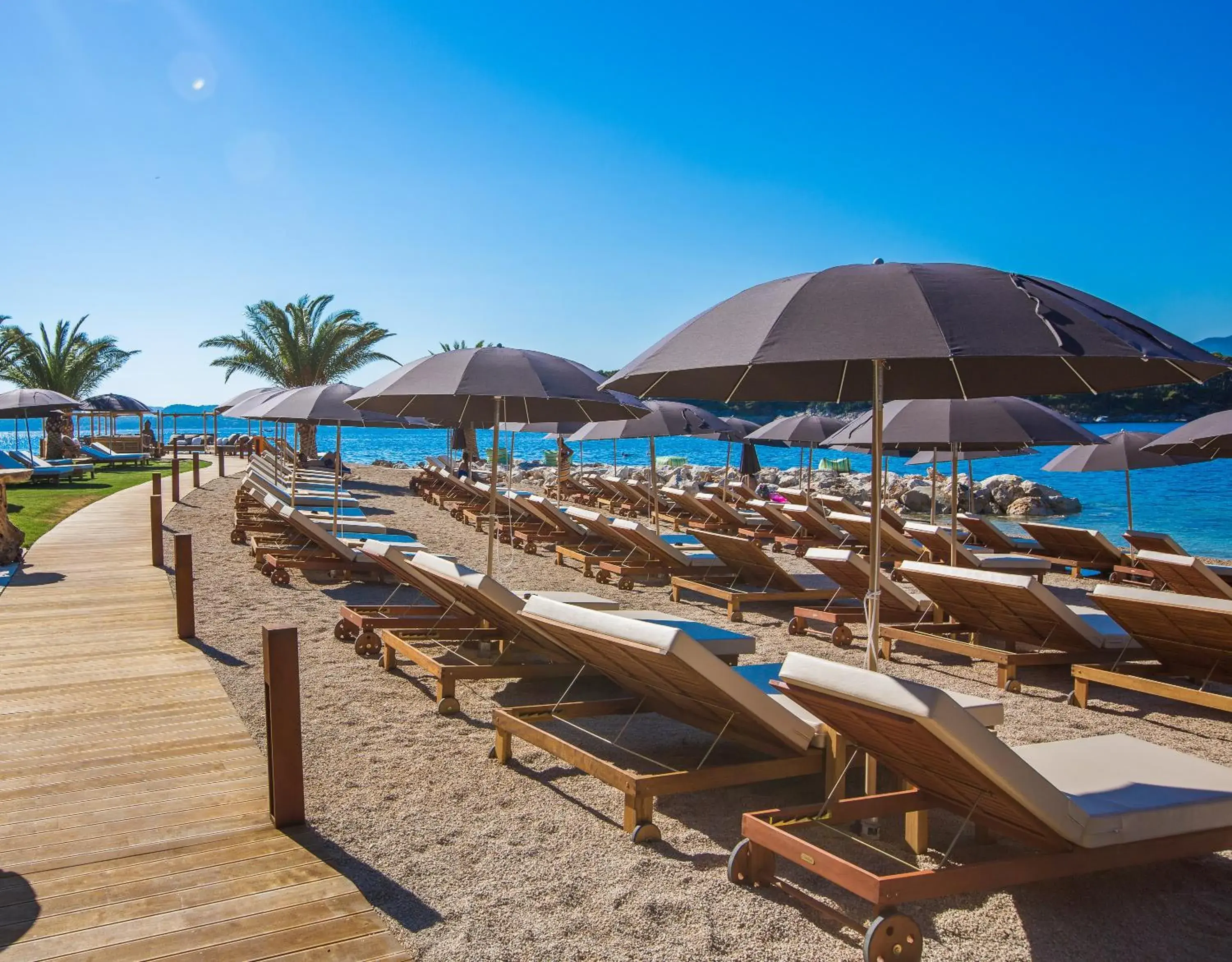 Beach in Valamar Argosy Hotel