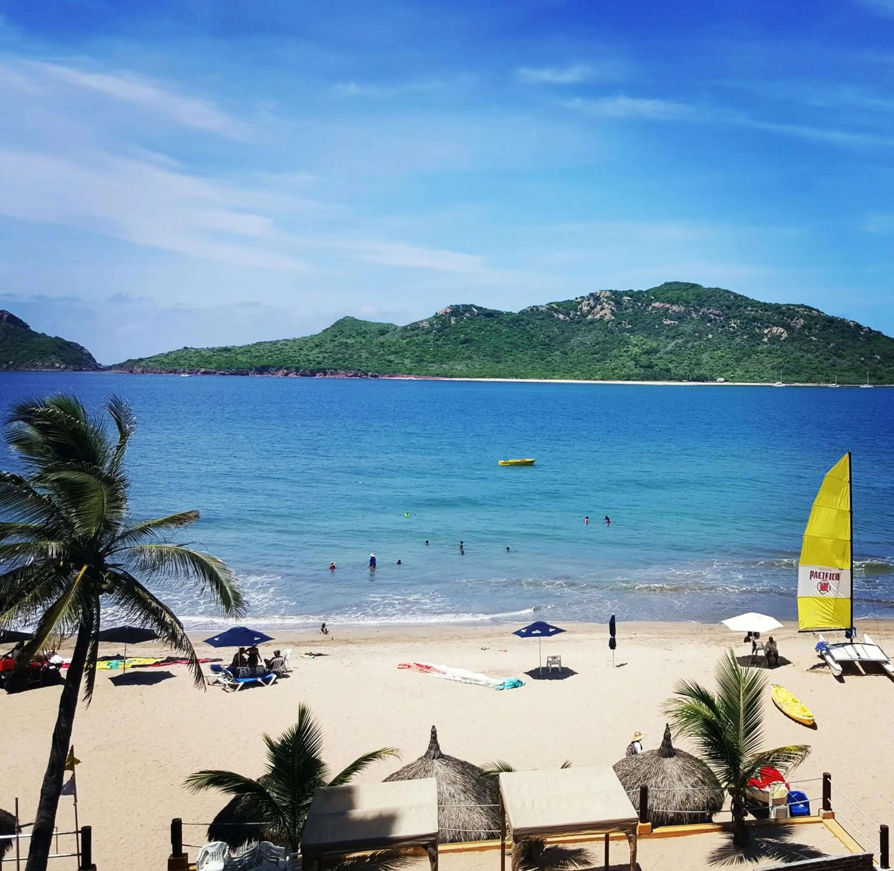 View (from property/room) in Las Flores Beach Resort View (from property/room) in Las Flores Beach Resort