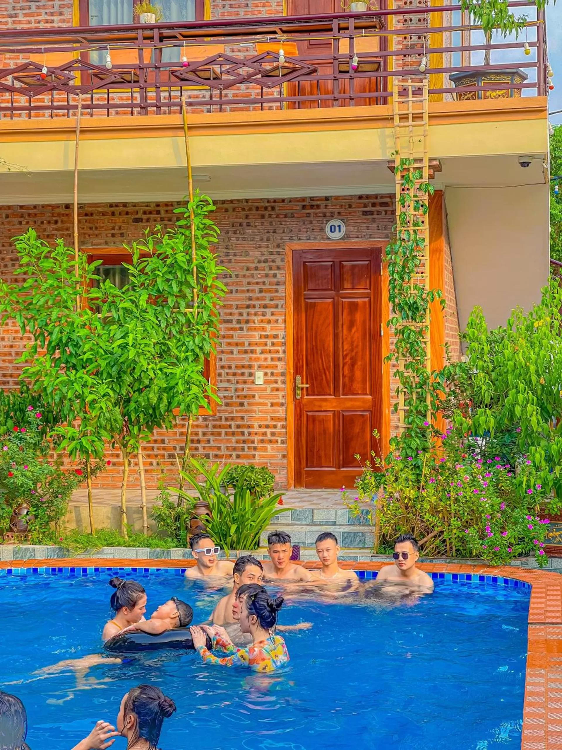 Swimming Pool in Cosiana Homestay