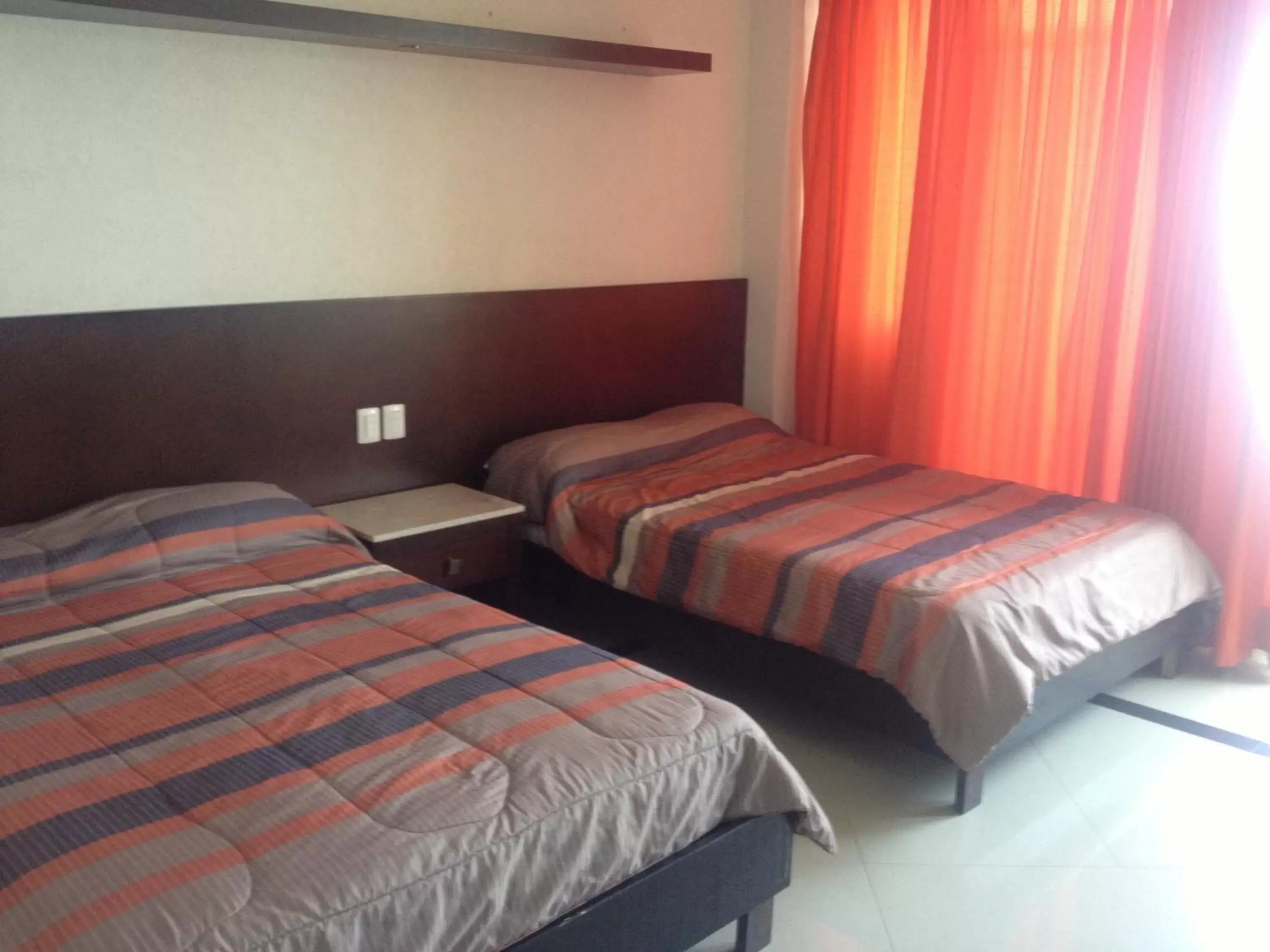 Bed in Hotel Bogavante