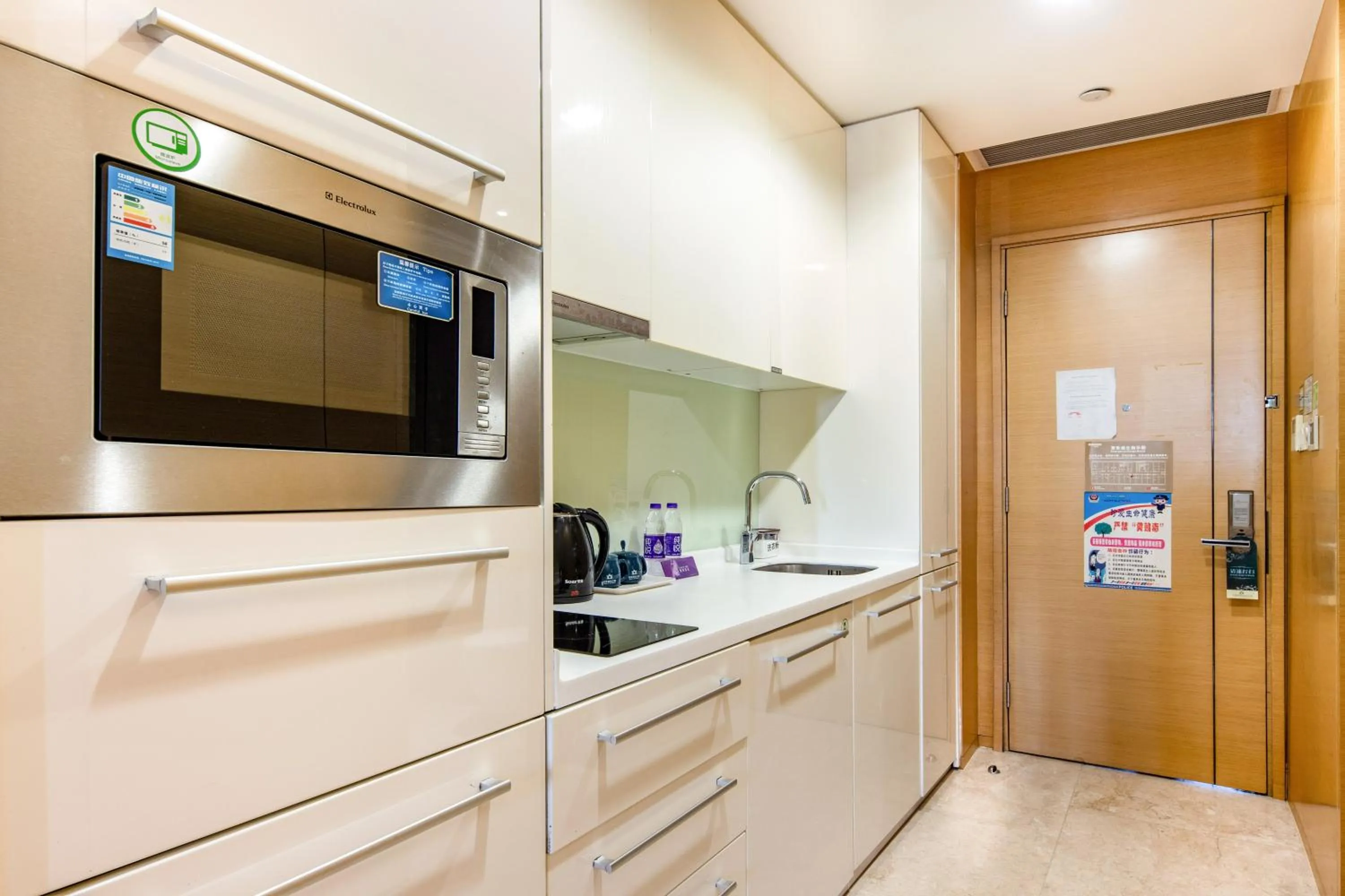 Kitchen or kitchenette in Guangzhou Xing Yi International Apartment - Poly World Branch