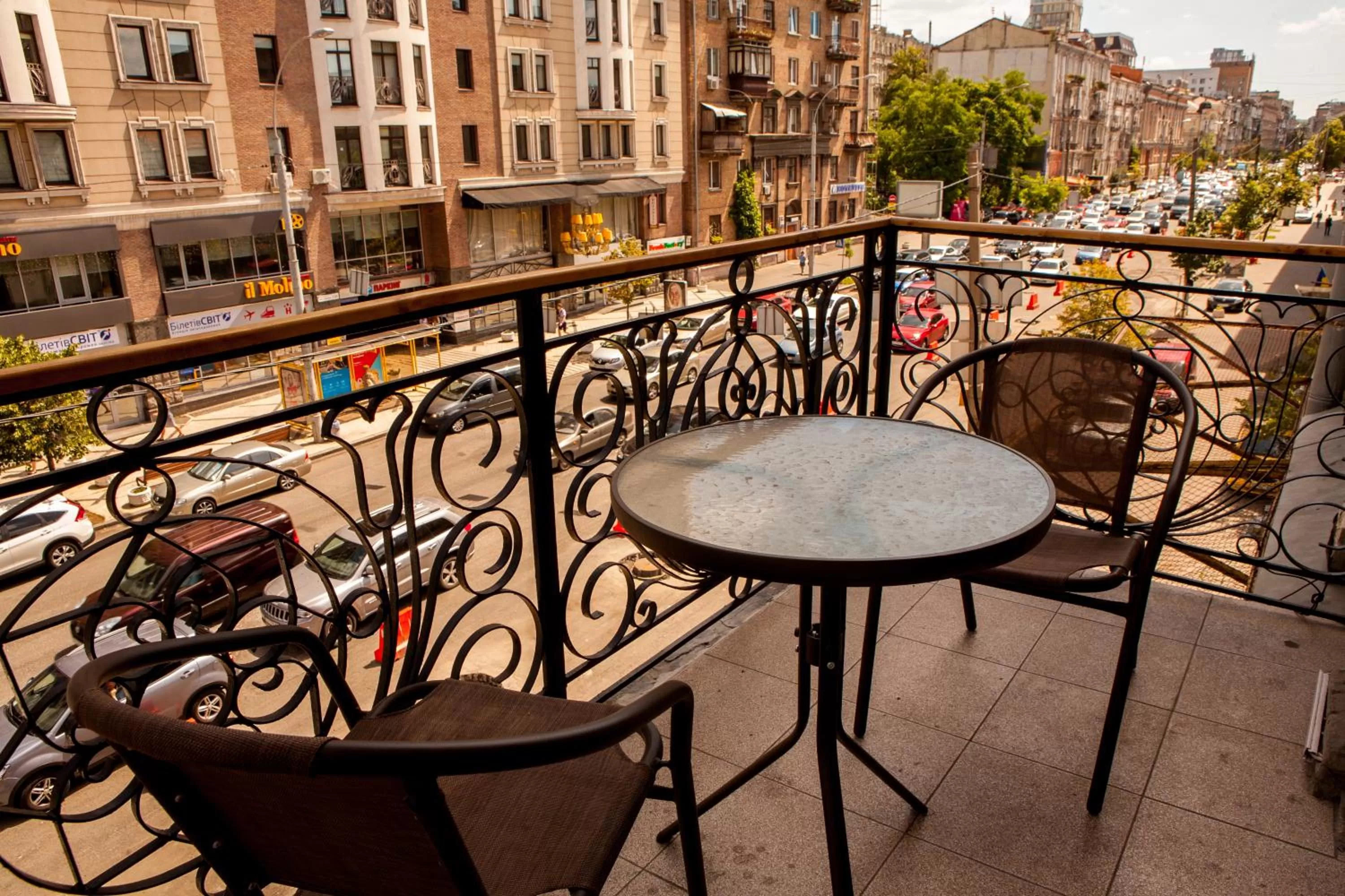 Balcony/Terrace in Mini hotel Non-Stop