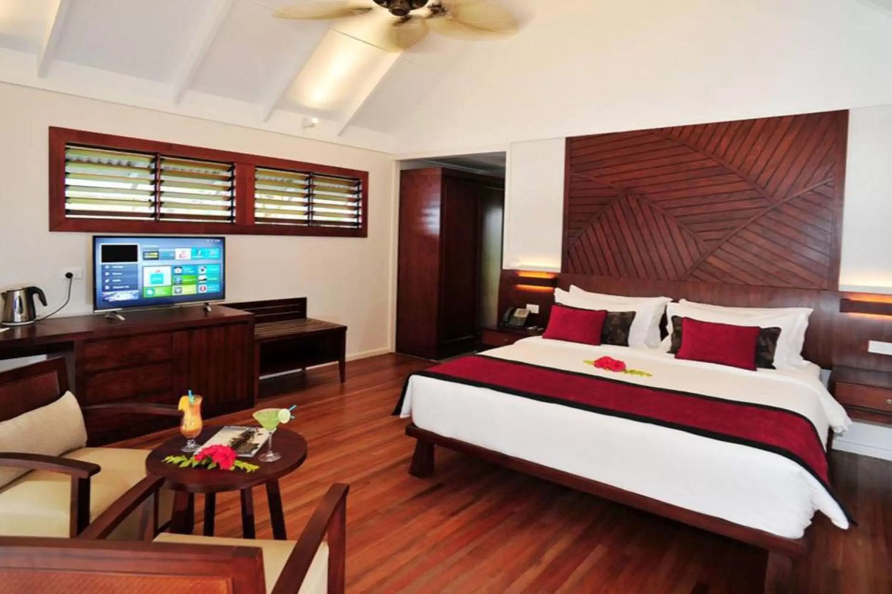 Bedroom in Iririki Island Resort & Spa