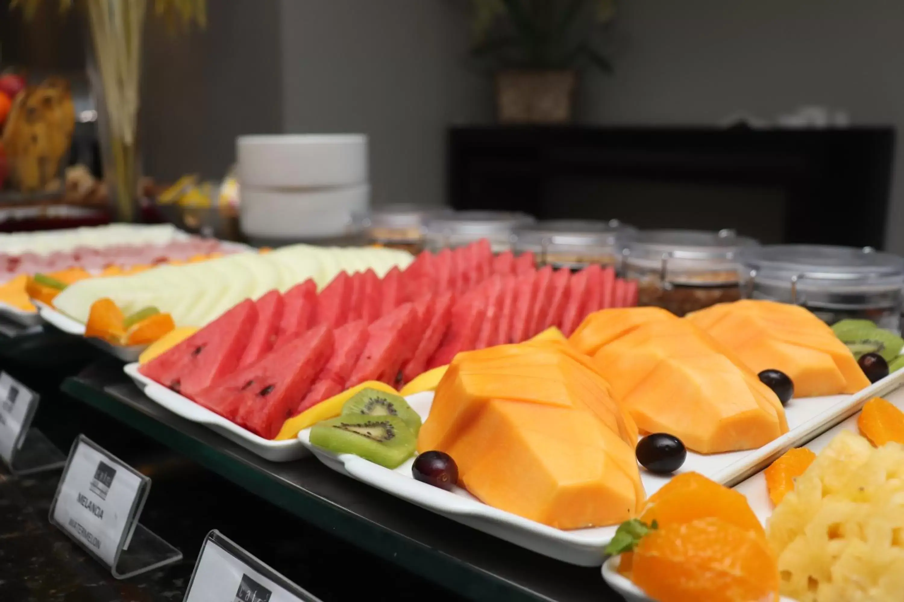 Breakfast, Food in Hotel Adrianópolis All Suites