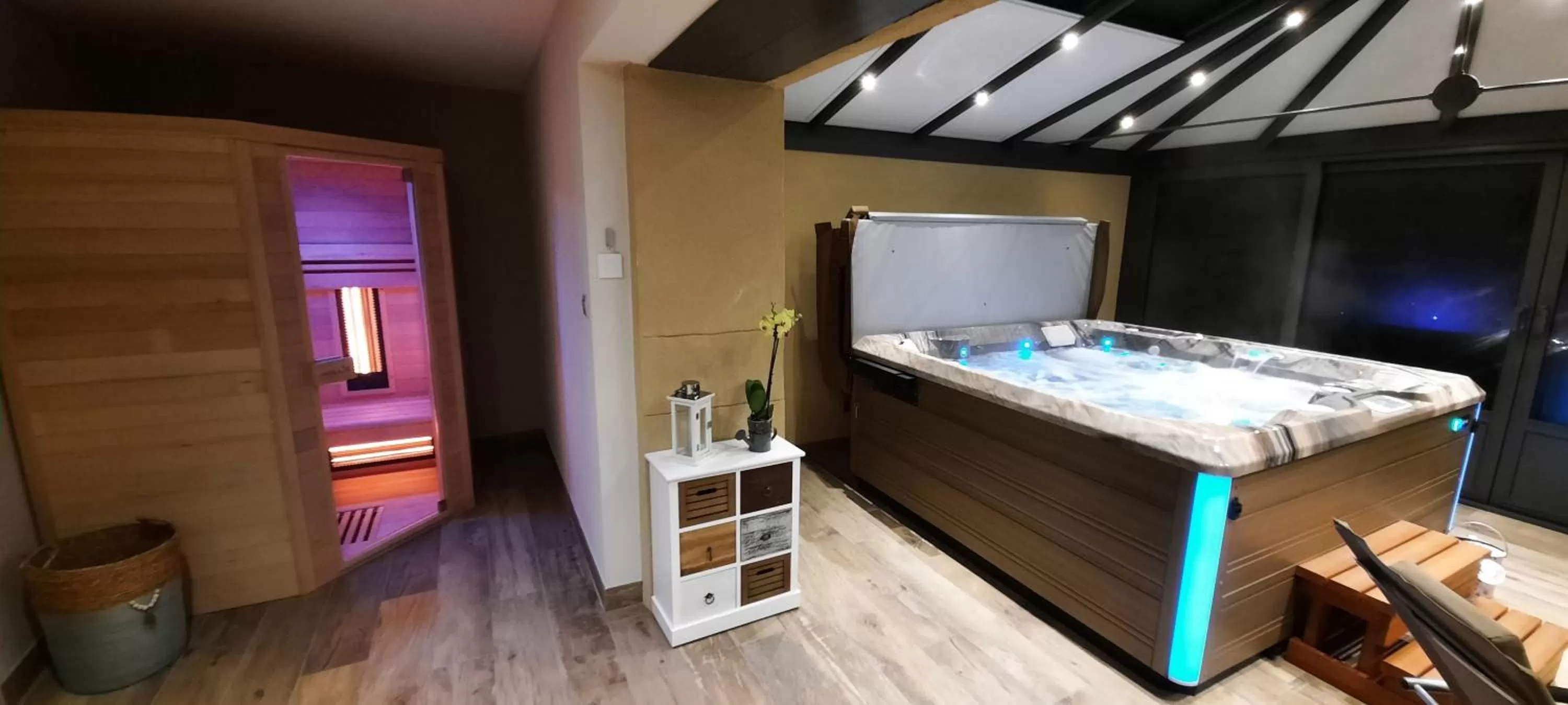 Spa and wellness centre/facilities in Bel Aujourd'hui Spa Sauna