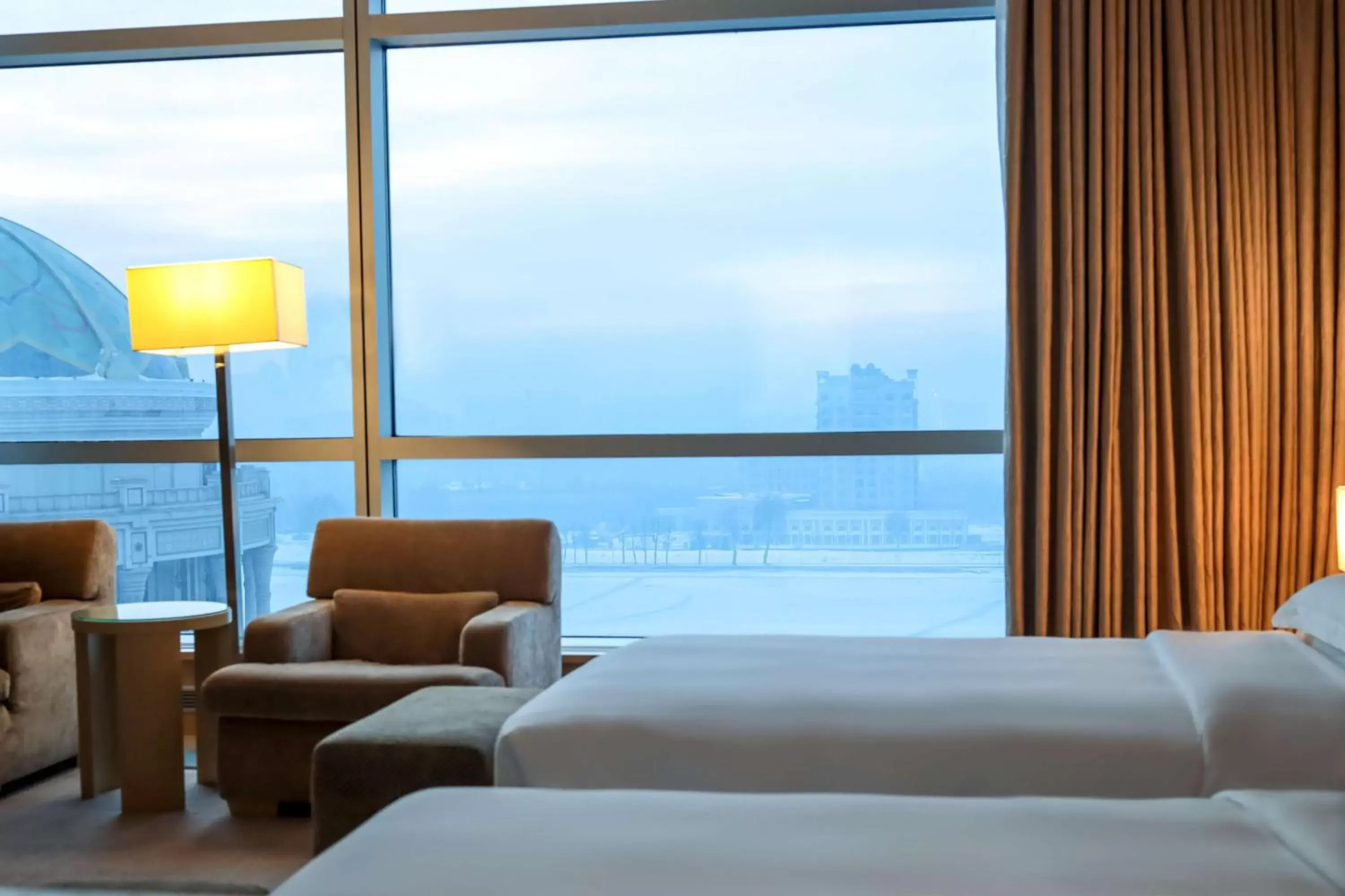 Bedroom, Bed in Hyatt Regency Dushanbe Bedroom, Bed in Hyatt Regency Dushanbe