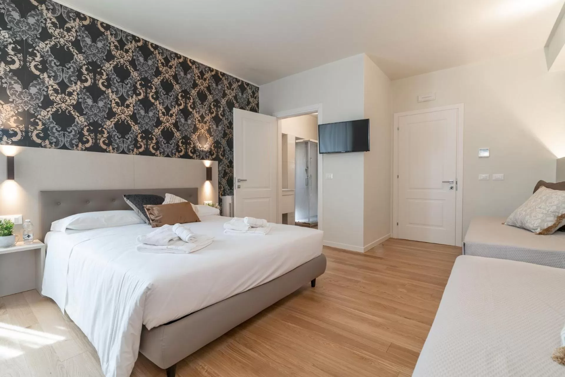 Bedroom, Bed in Hotel Grifoni