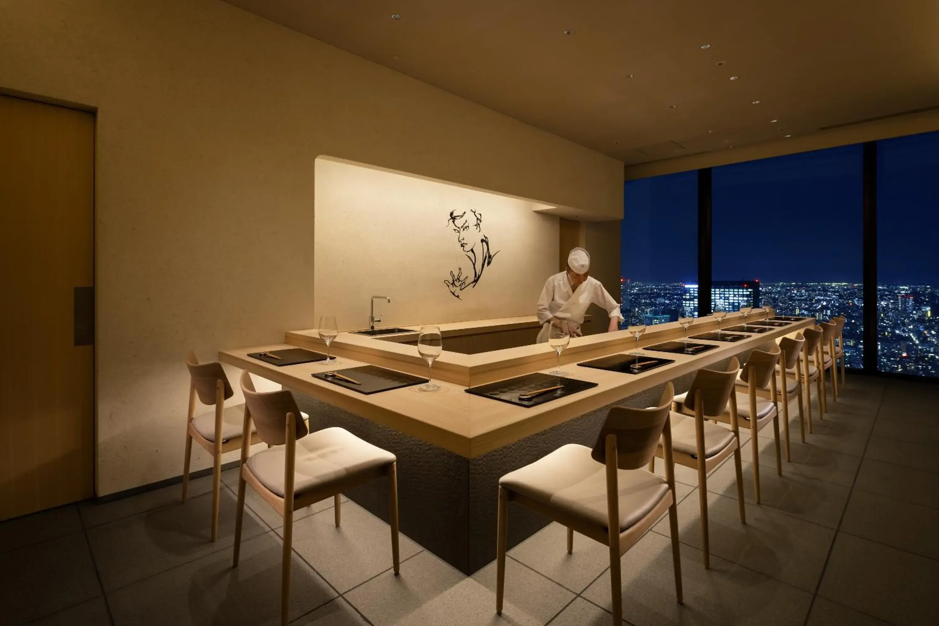 Restaurant/places to eat in BELLUSTAR TOKYO, A Pan Pacific Hotel