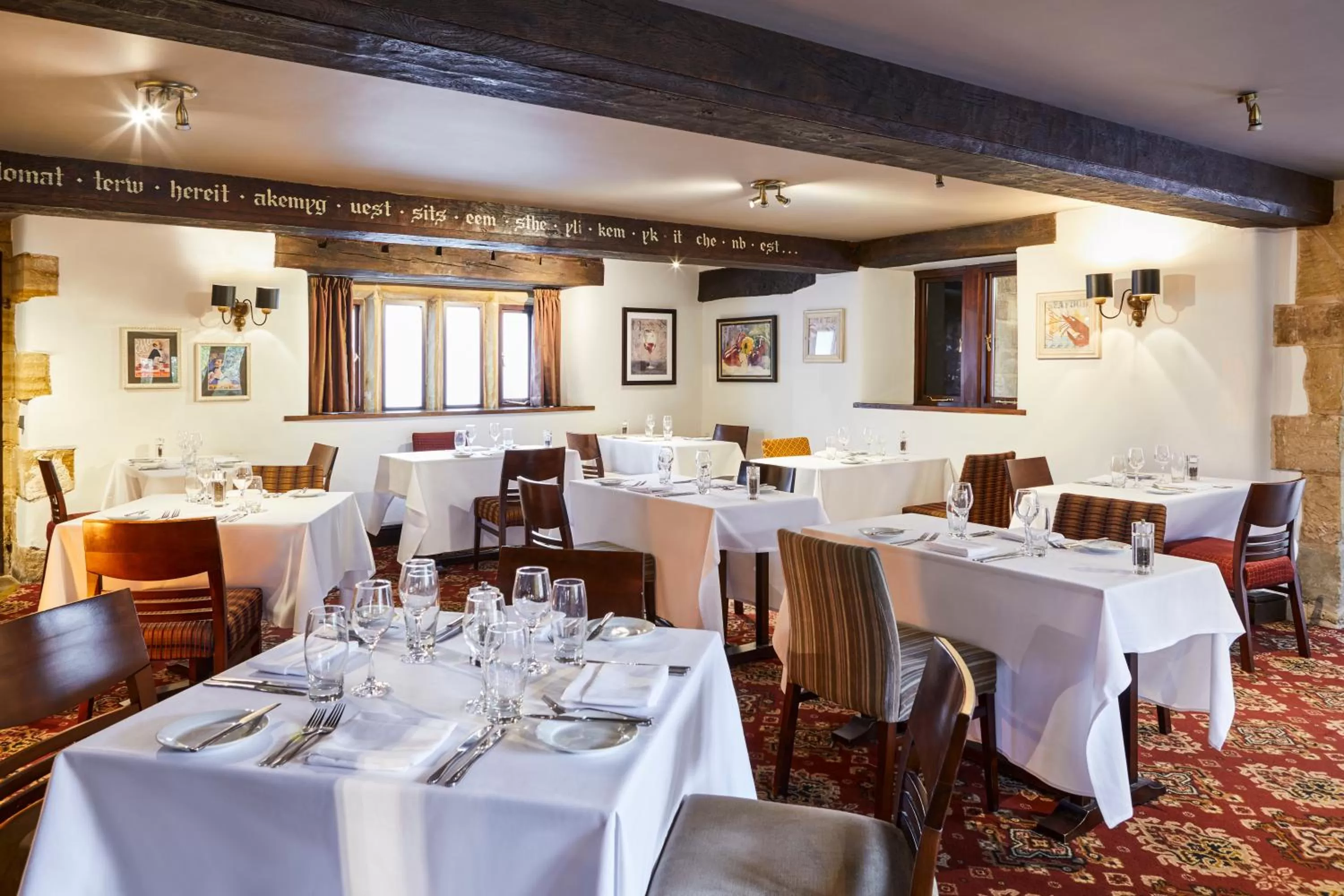 Restaurant/places to eat in Mercure Barnsley Tankersley Manor Hotel