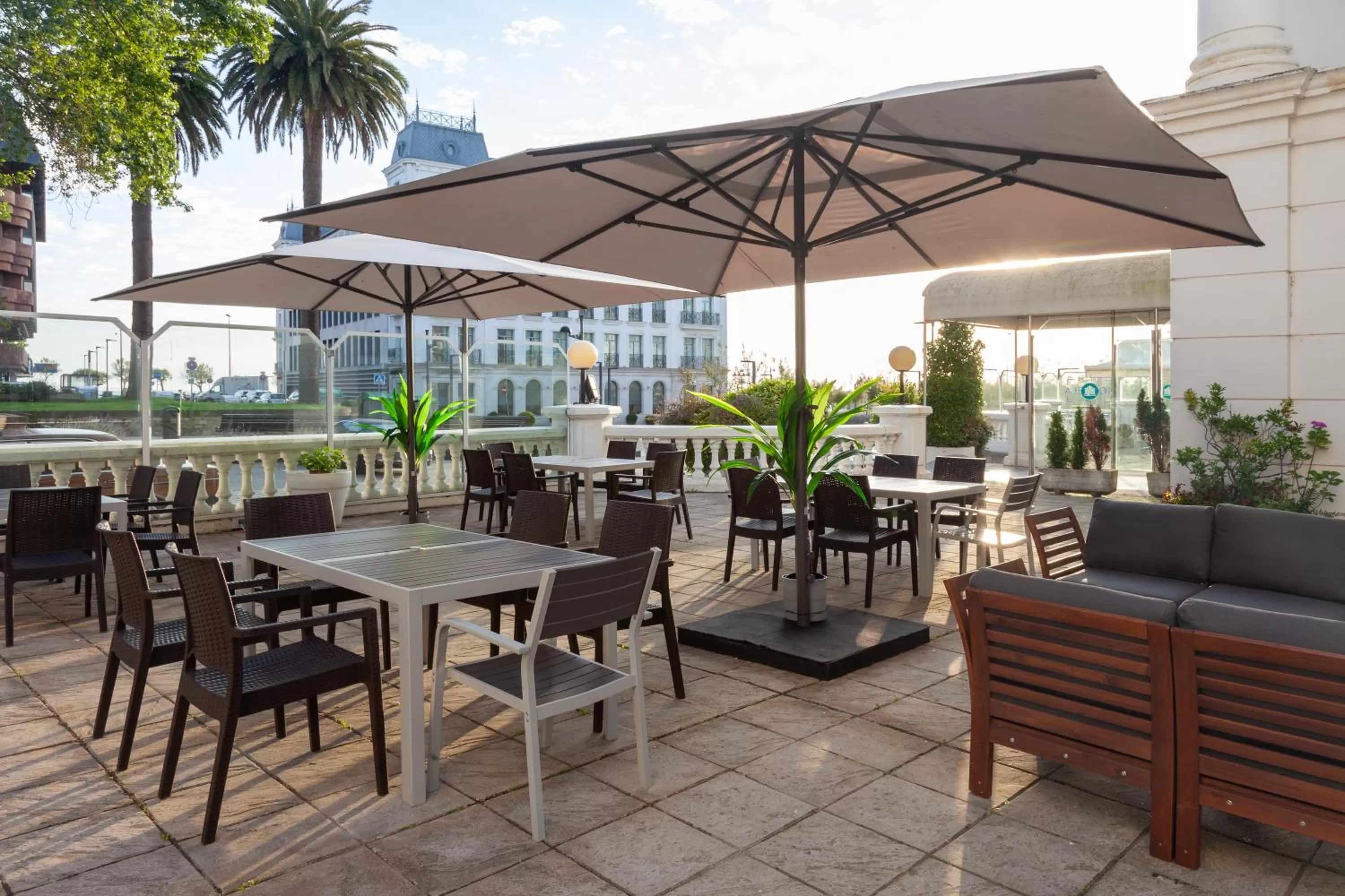 Garden in Hotel Hoyuela