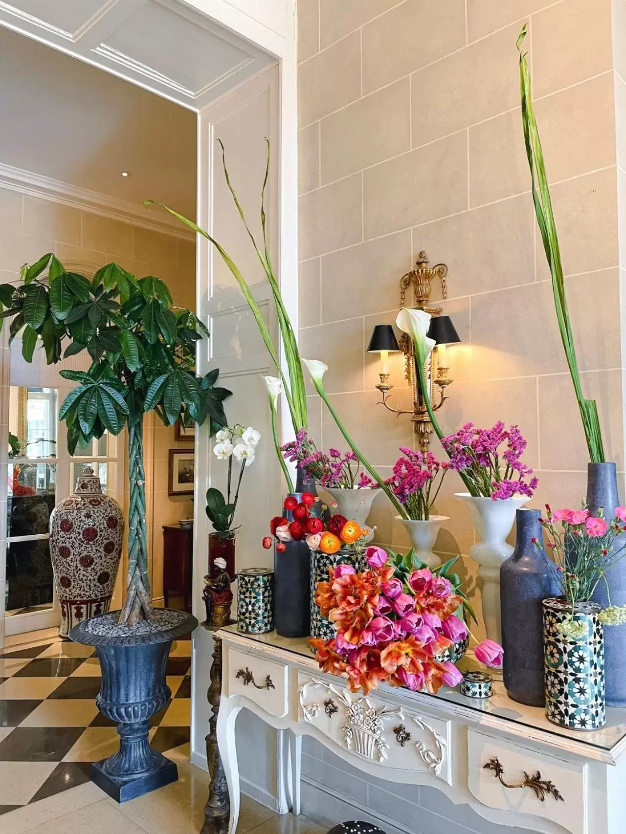 Lobby or reception in Grand Hotel du Lac - Relais & Châteaux