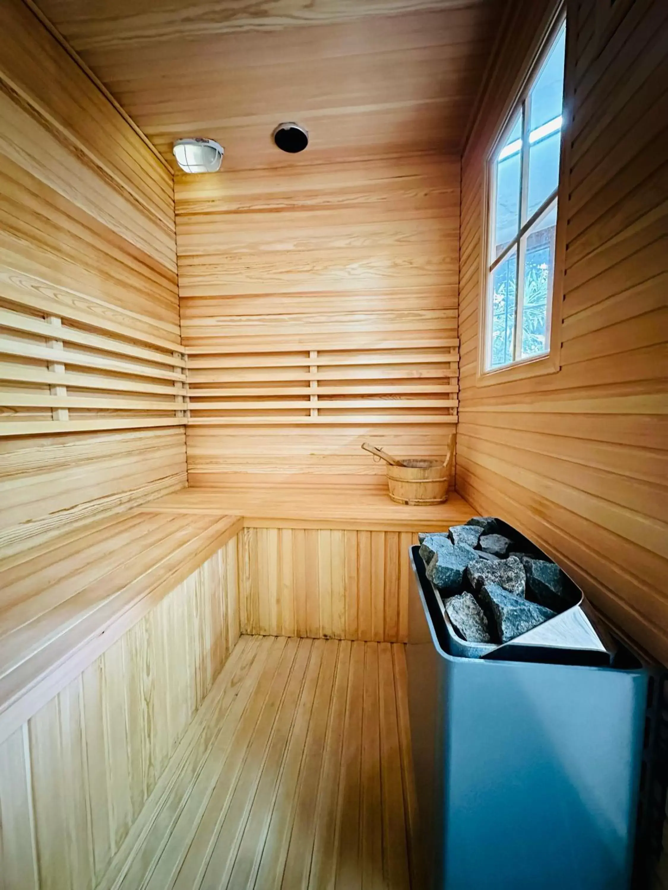 Sauna in Fish Tail Lodge