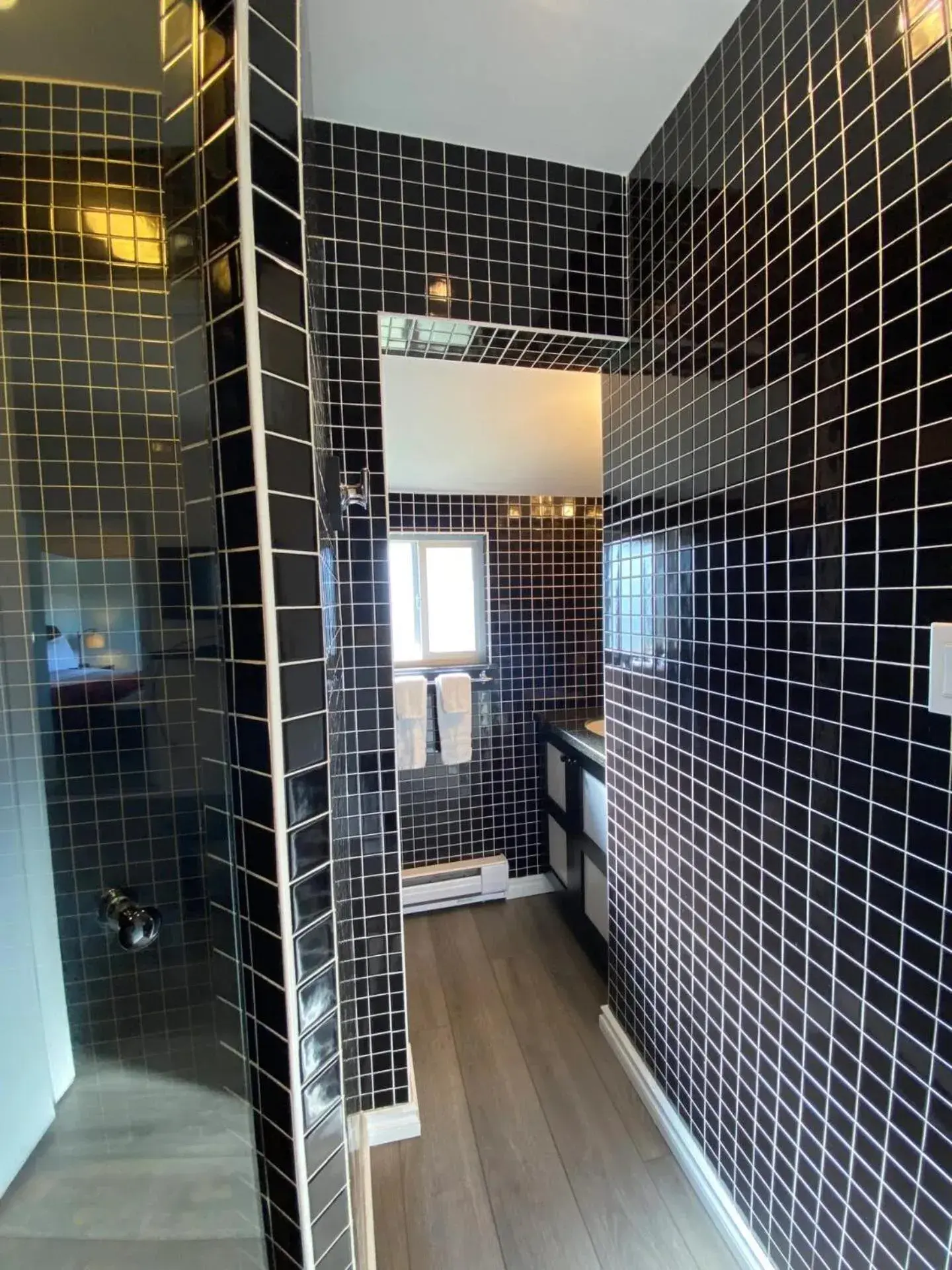 Shower, Bathroom in Woodhouse Cottages And Ranch