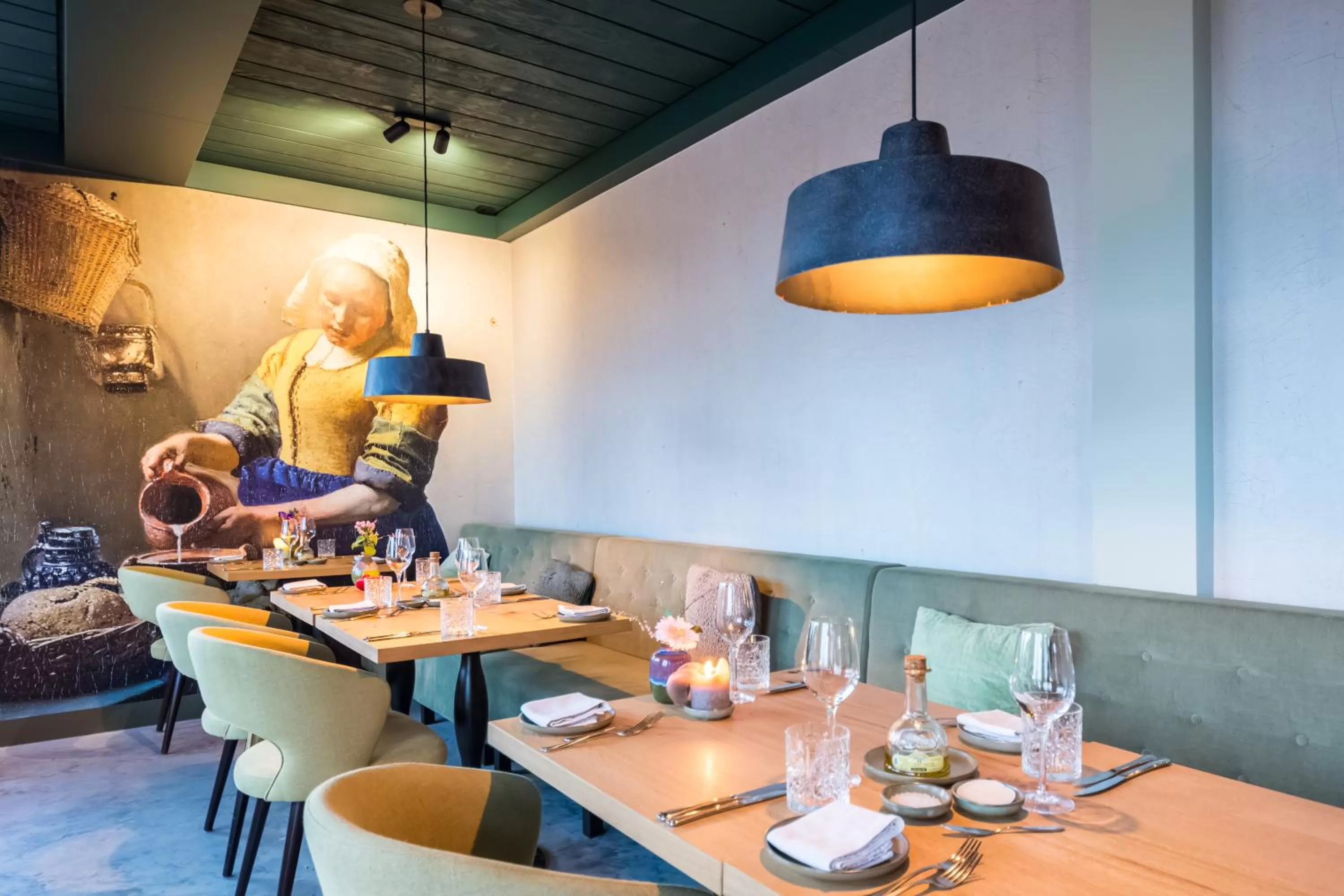 Restaurant/places to eat in LUDIEK eten en slapen