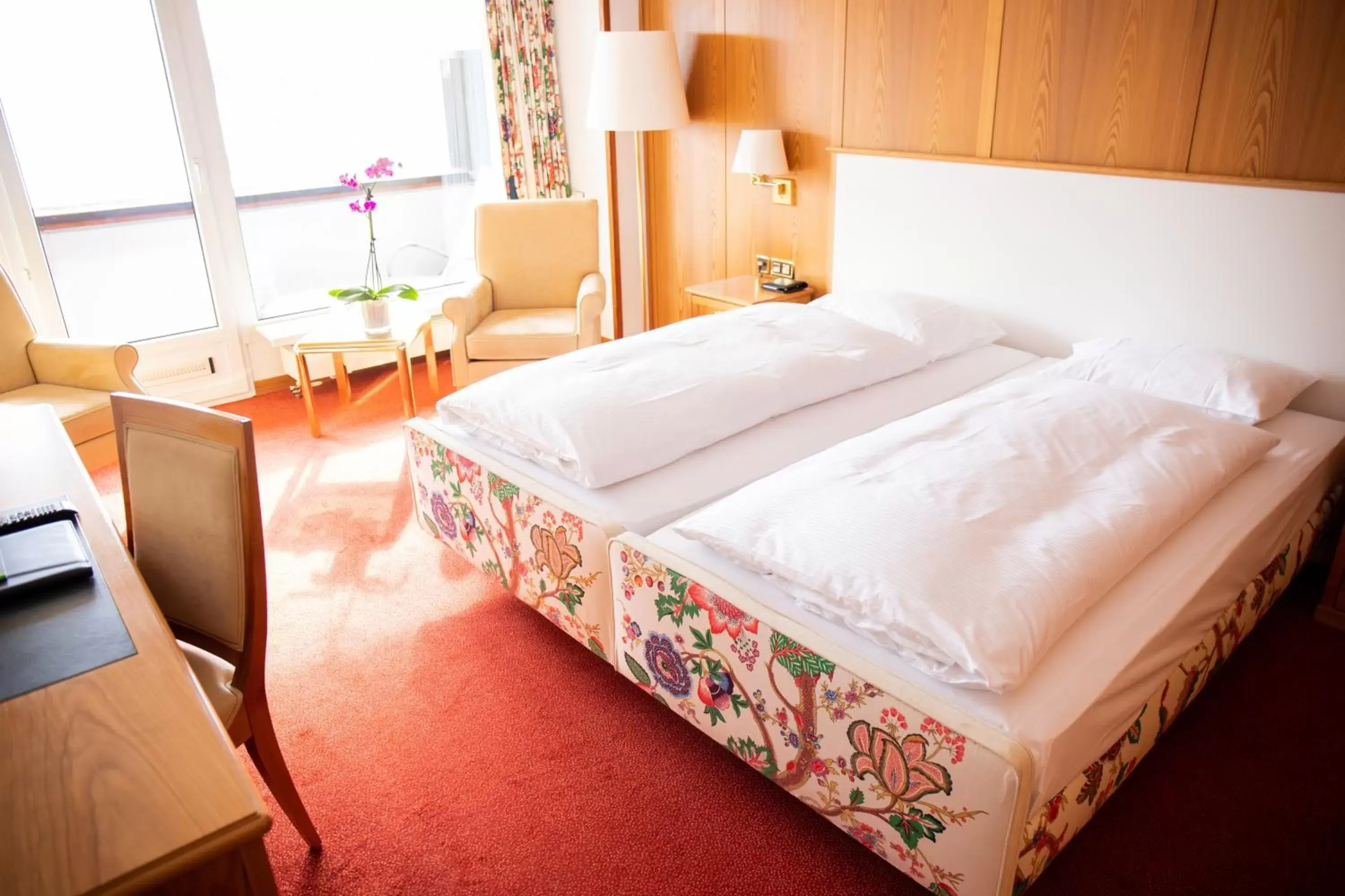 Bed in Arosa Kulm Hotel & Alpin Spa