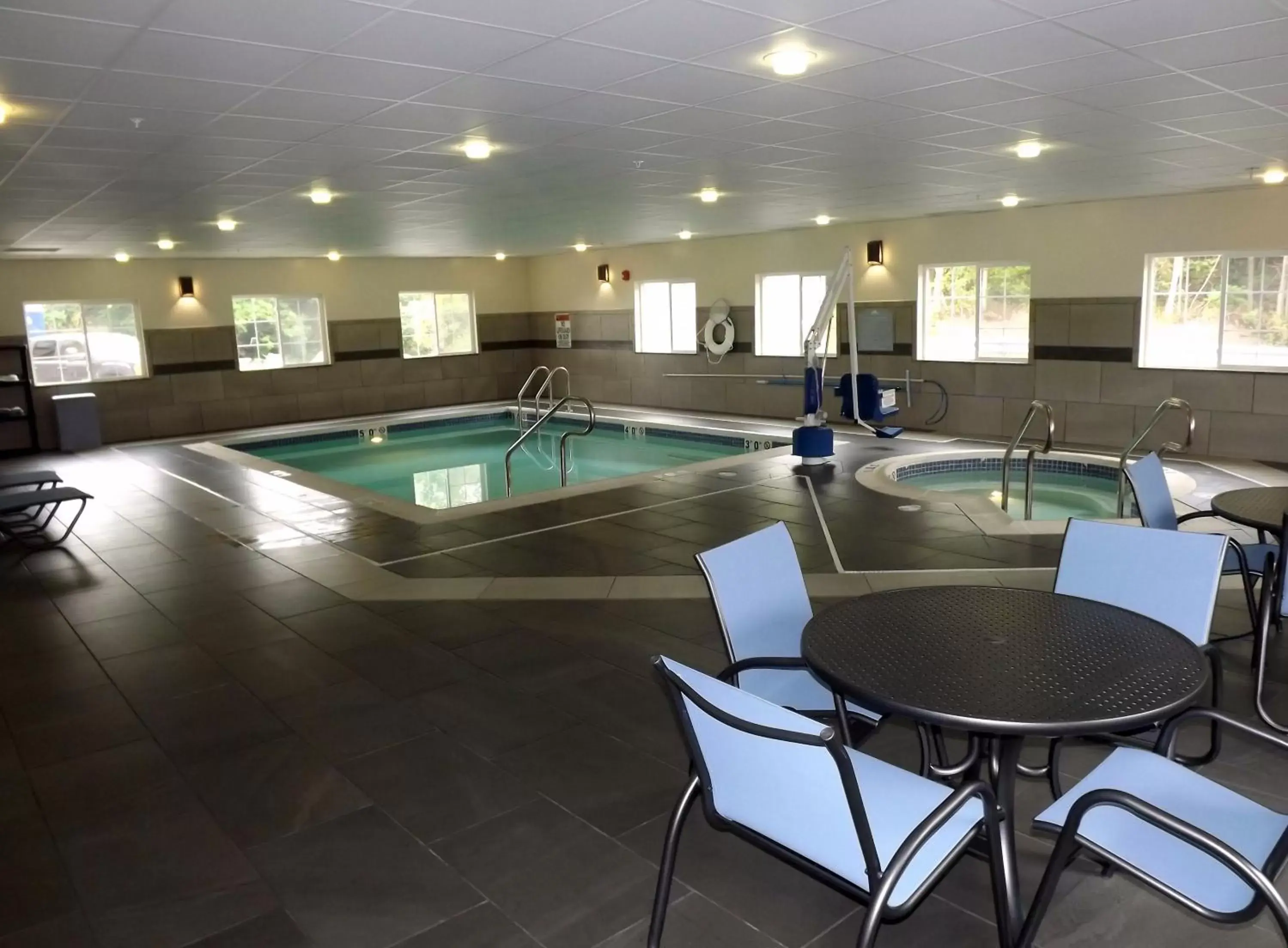 Swimming Pool in Microtel Inn & Suites by Wyndham Wilkes Barre