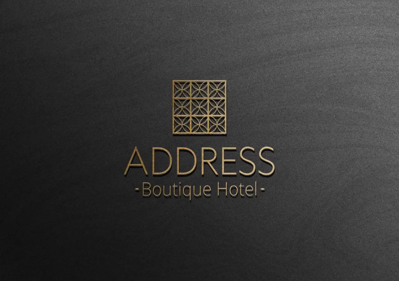 Logo/Certificate/Sign in Address Boutique Hotel