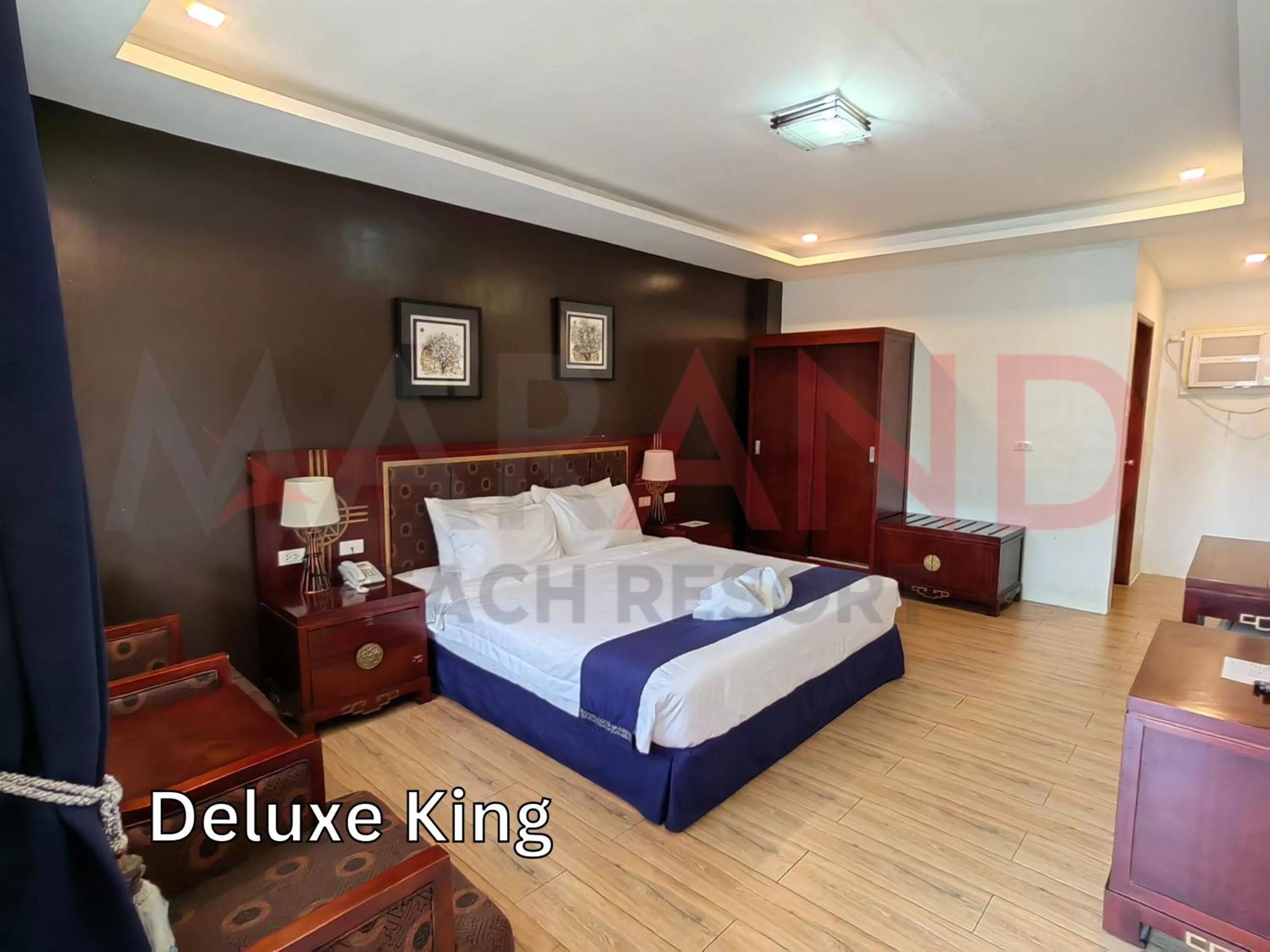 Bed in Marand Beach Resort